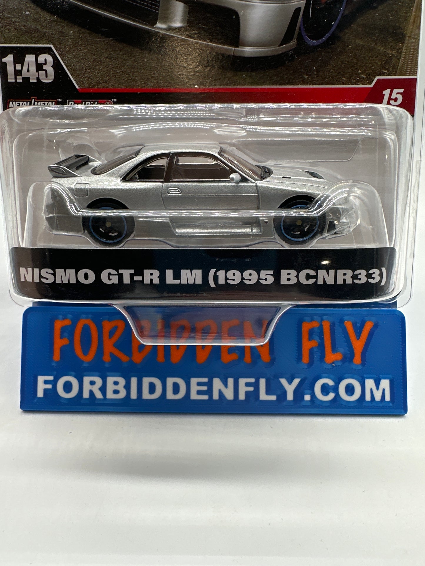 Hot Wheels Premium - 1:43 Scale #15 - Nismo GT-R LM (1995 Nissan Skyline BCNR33)