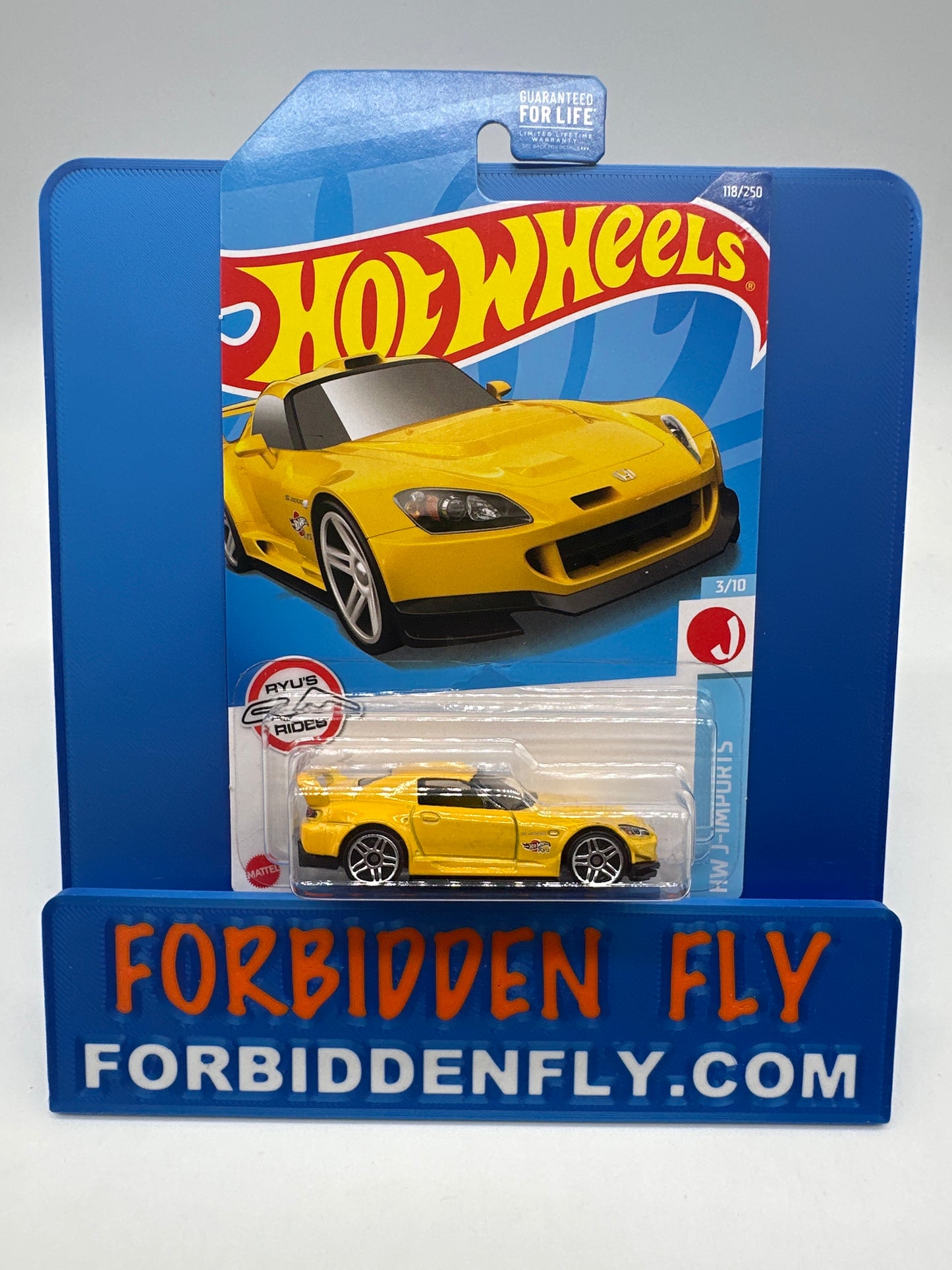 Hot Wheels Mainline - 2022 HW J-Imports Series - Honda S2000 - Yellow