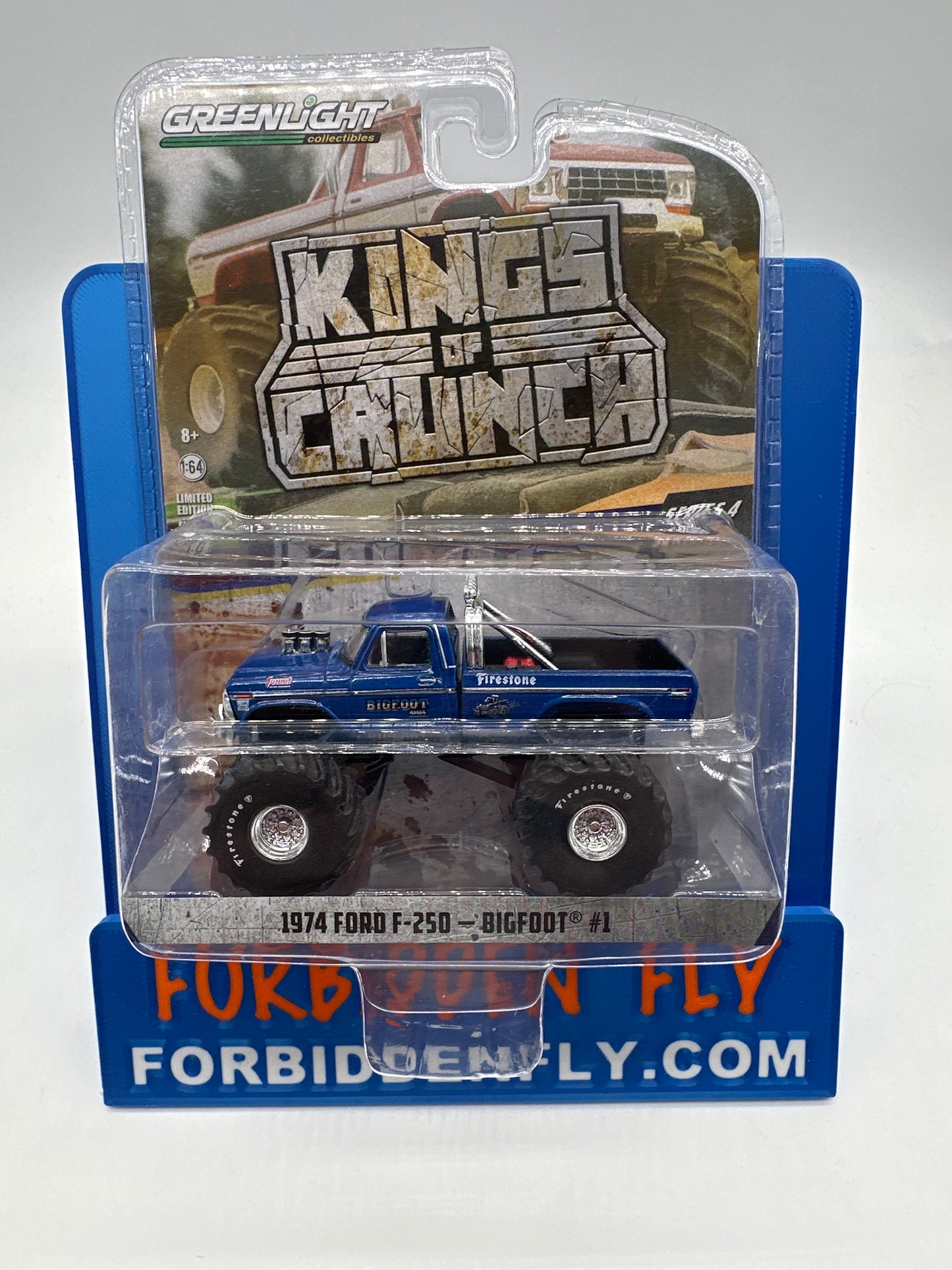 GreenLight Kings Of Crunch Series 4 - #49040-A - 1974 Ford F-250 - Bigfoot #1