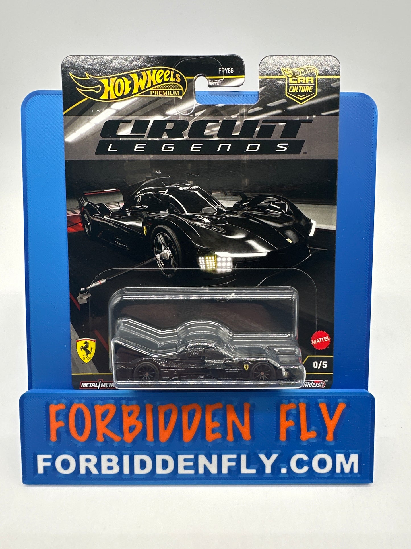 Hot Wheels Car Culture Premium - 2025 Circuit Legends Single - #0/5 Chase - Ferrari 499P