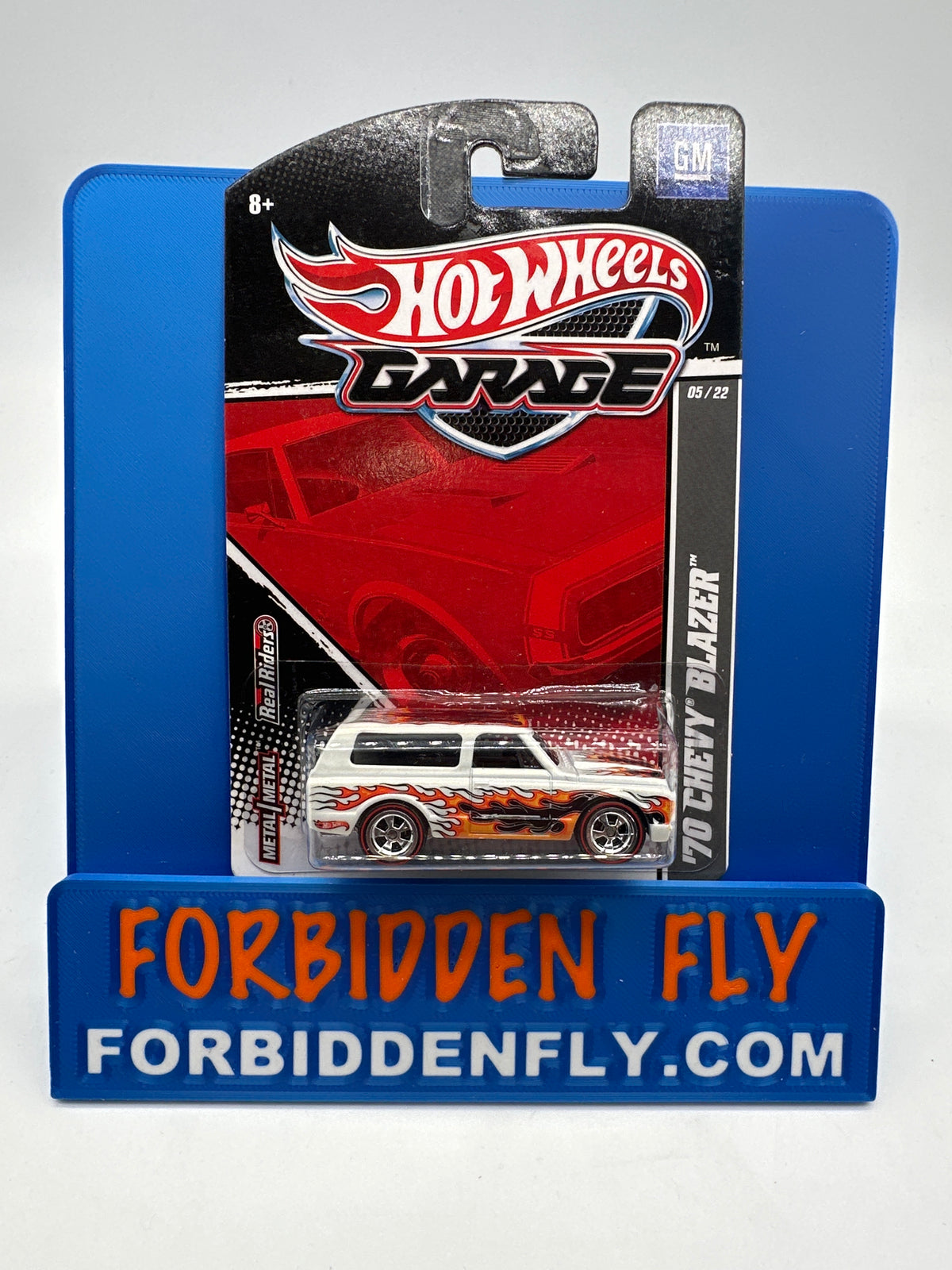 Hot Wheels Premium - HW Garage Series (GM) - White ‘70 Chevy Blazer (#5/22)