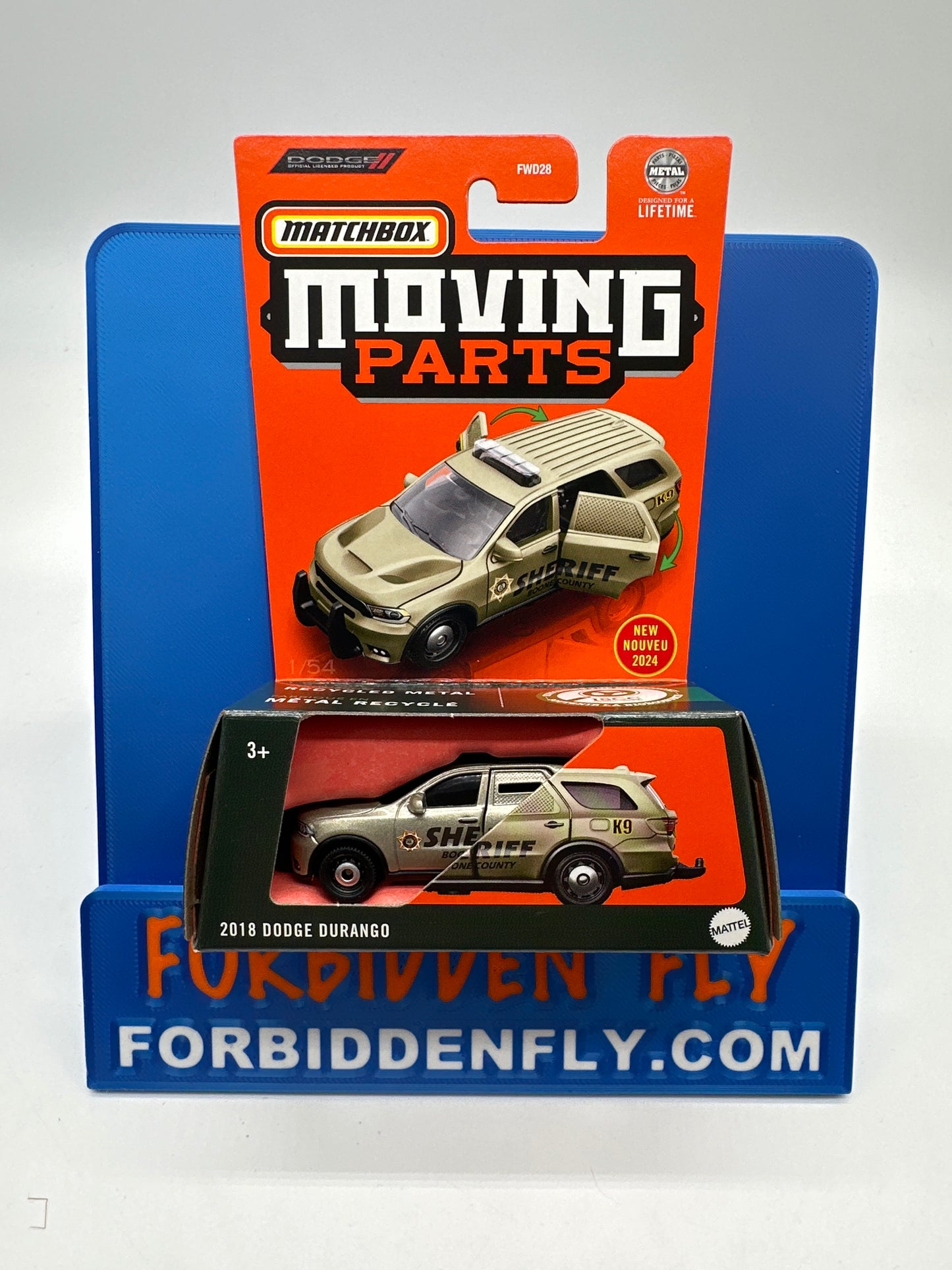 Matchbox Moving Parts Series 2024 - 2018 Dodge Durango - Gold