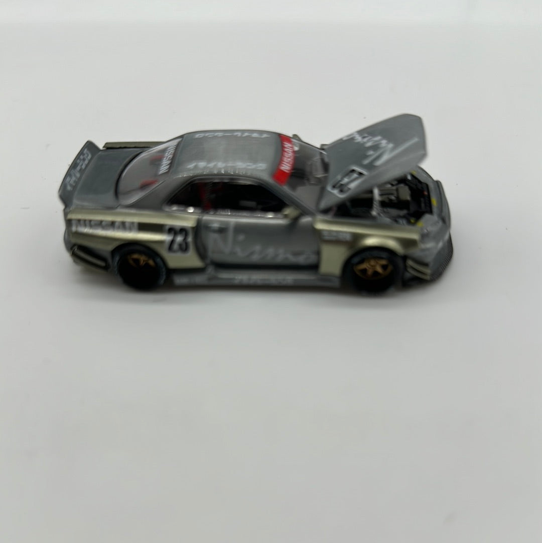 Kaido House (x MiniGT) - Raw Chase Release #103 - Green Nissan Nismo Skyline GT-R (R34) - Kaido Works V4
