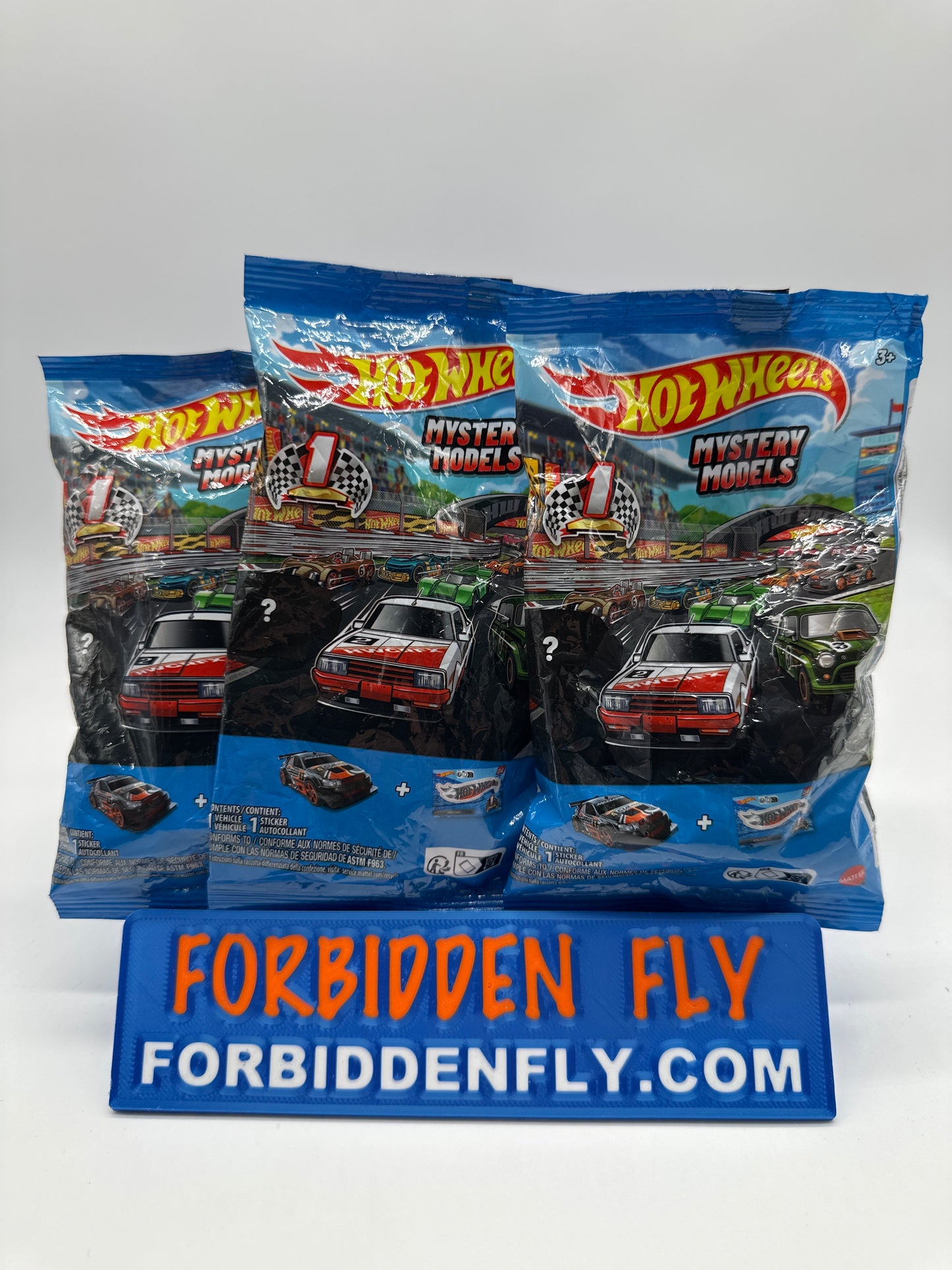 Hot Wheels 2025 Mystery Models Baggie - Series 1 Chase Set of 3 (#1, #2, #3) - Porsche 911 Carrera, Nissan Skyline RS and Mini Cooper