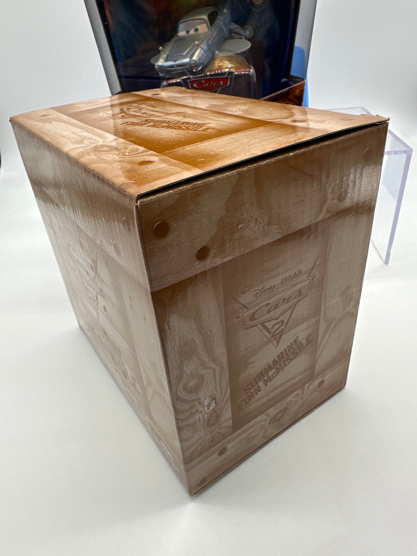 Disney Pixar Cars Movie - D23 Expo Convention Exclusive - Submarine Finn McMissile w/ Display