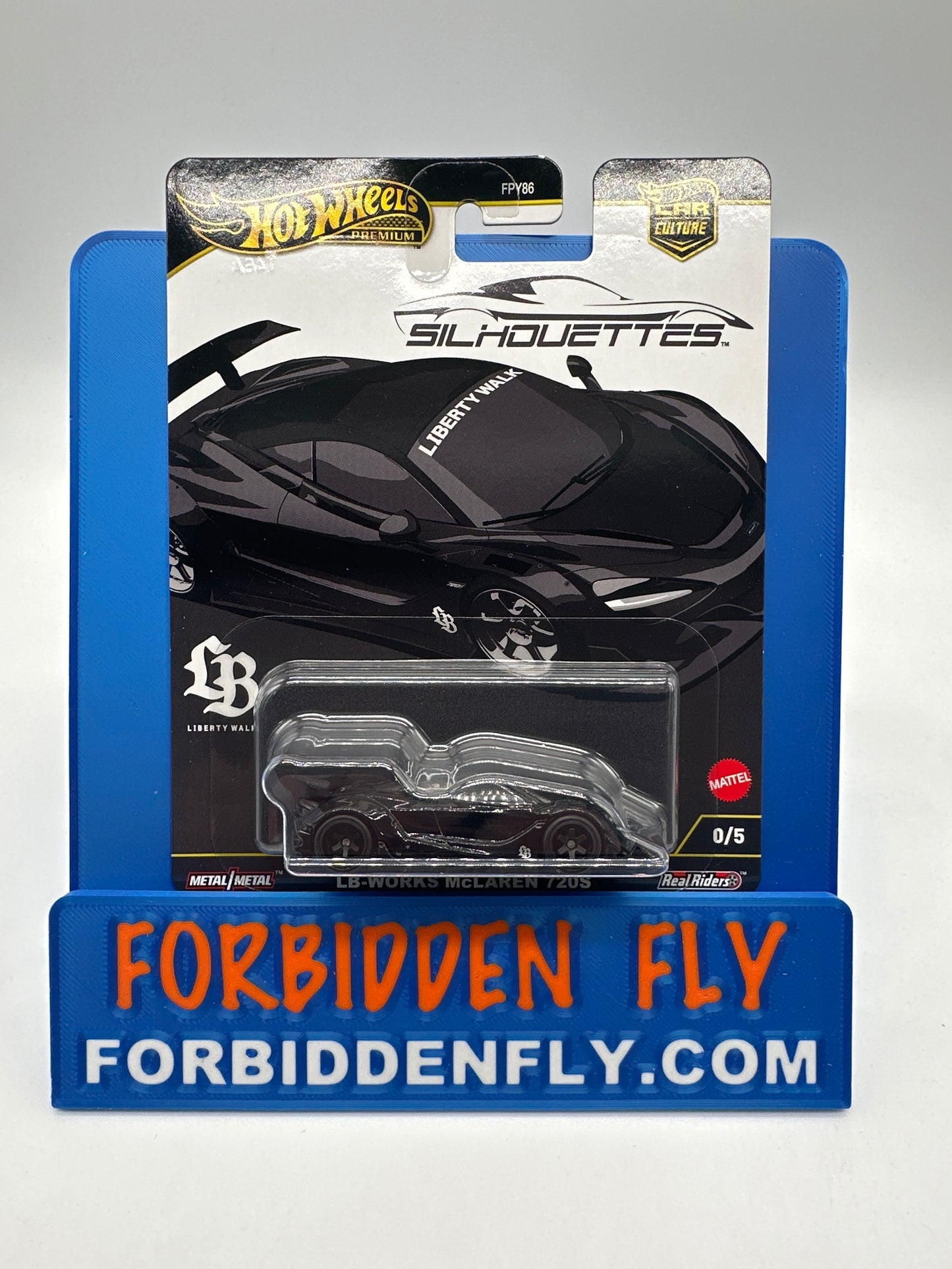 Hot Wheels Car Culture Premium - 2025 Silhouettes Single - #0/5 Chase - L-B Works McLaren 720S