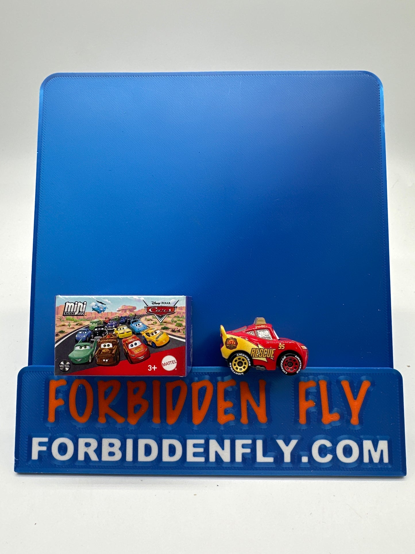 Disney Pixar Cars Movie Metal Mini Racers - 2025 Series 3 #25 - Race & Rescue Lightning McQueen (Unopened)