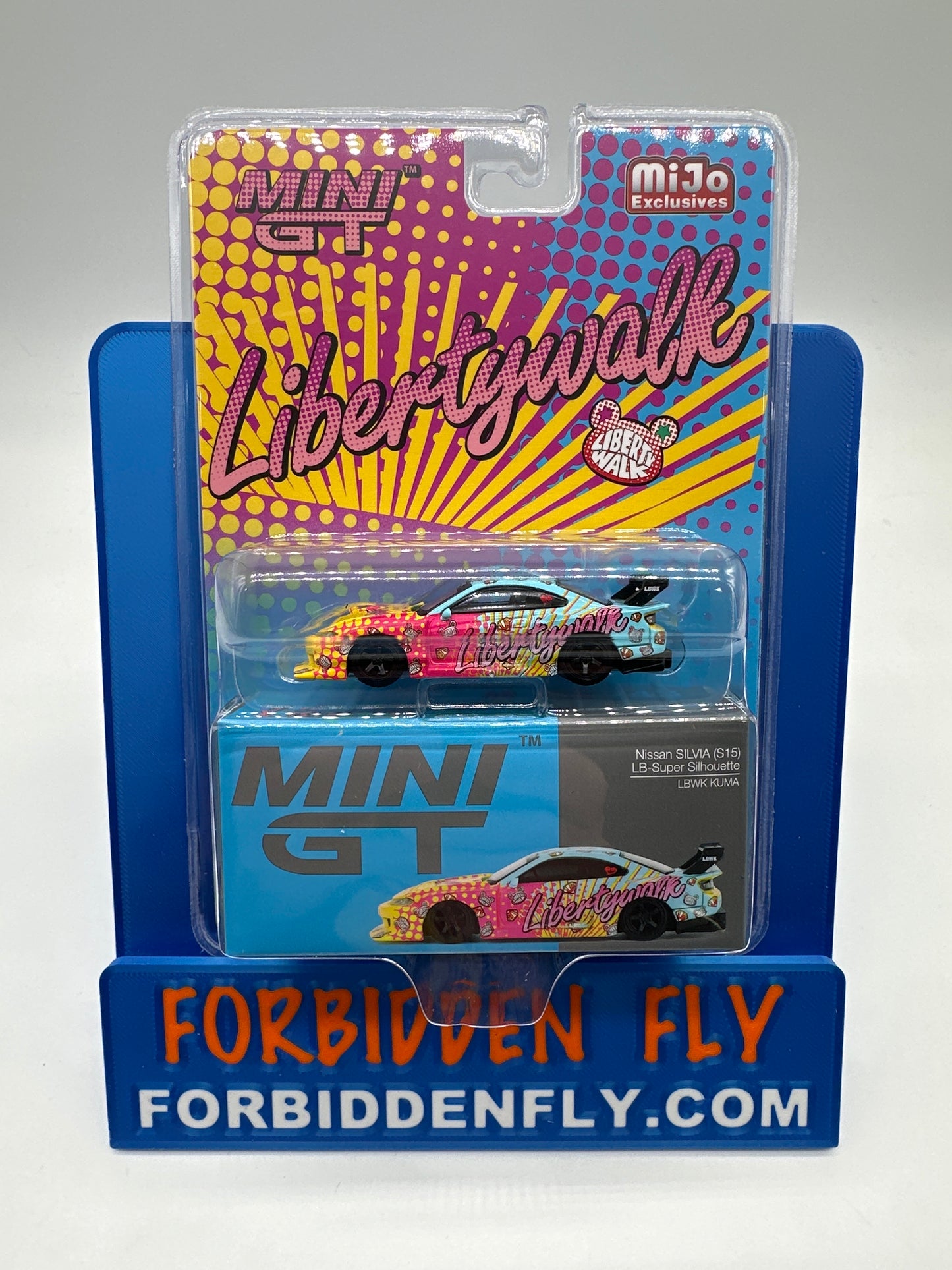 Mini GT Regular Release #743 - Nissan Silvia (S15) LB-Super Silhouette LBWK Kuma