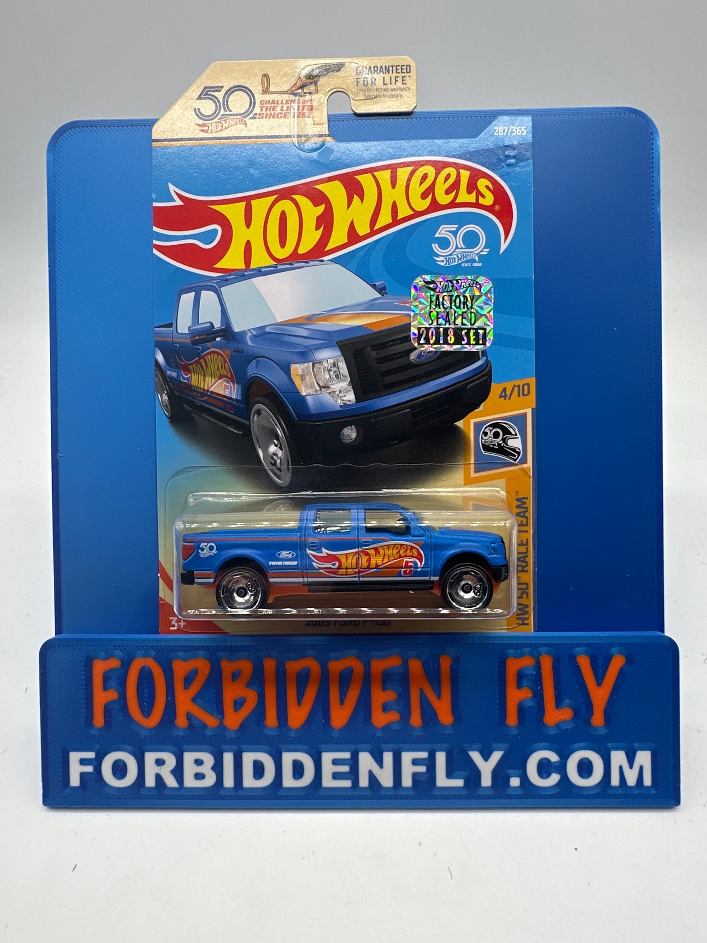 Hot Wheels Mainline - Factory Stickered 2018 - HW Race Team 2009 Ford F-150