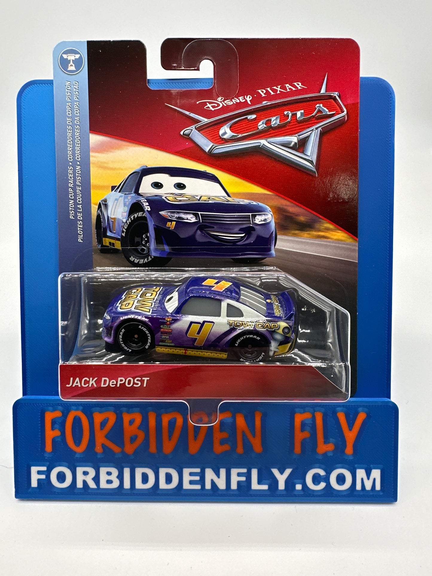 Disney Pixar Cars Movie - Piston Cup Racers Series - Jack DePost