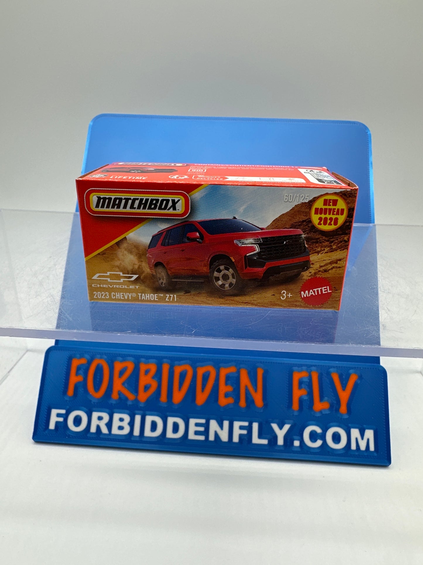 Matchbox Power Grabs 2026 - #60/125 - 2023 Chevy Tahoe Z71 - Red