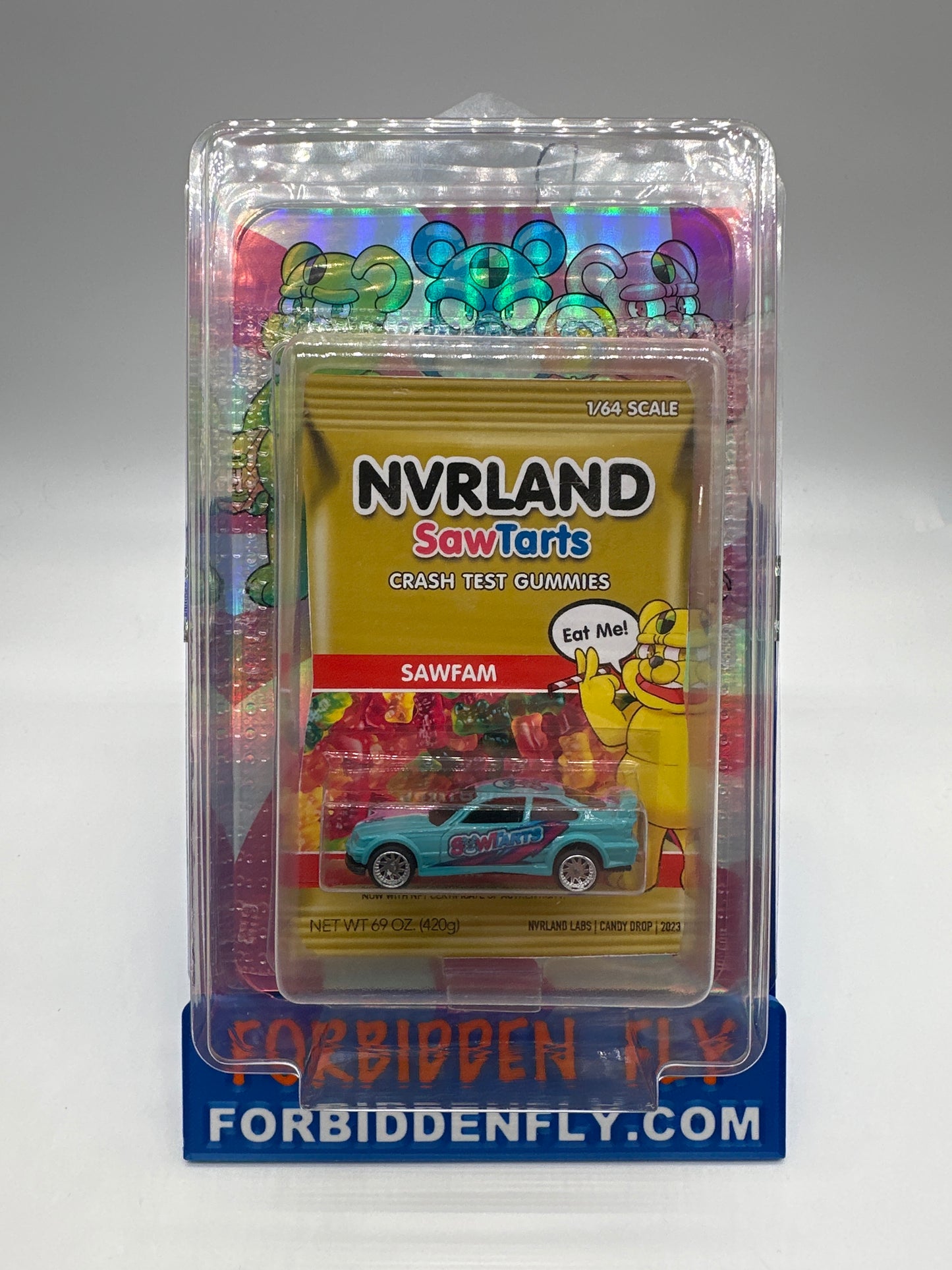 NVRLand Collectibles - 2023 WhatNot Candy Drop Release Car - 1994 BMW M3 GTR - Sawfam - SawTarts