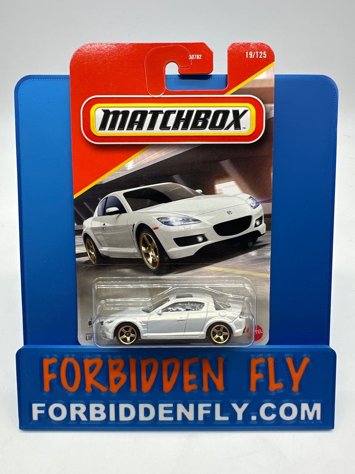 Matchbox - 2025 Mainline #19/125 - 2004 Mazda RX-8 - Pearl White