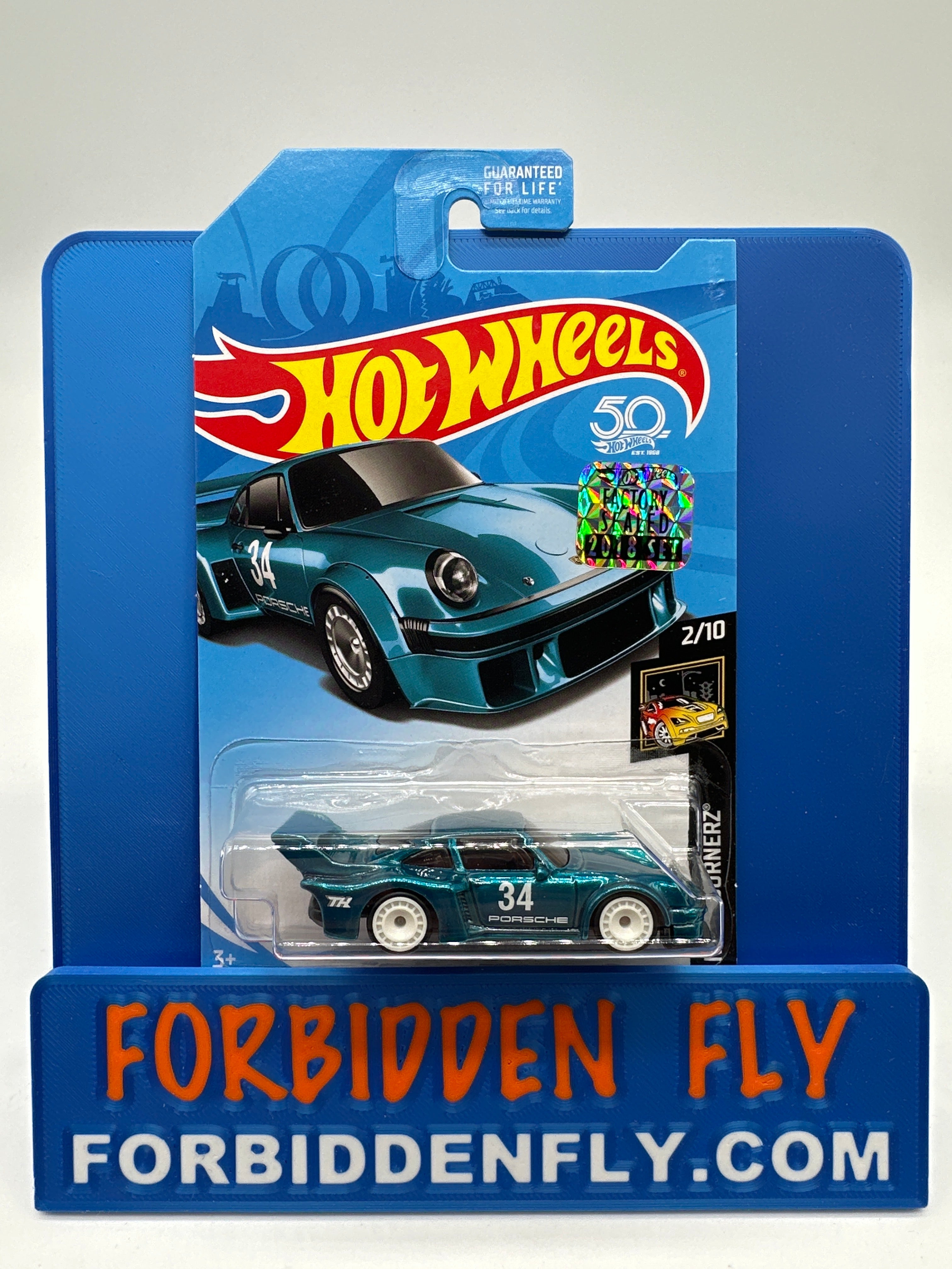 Hot Wheels 2018 Super Treasure Hunt Factory Stickered Porsche 934