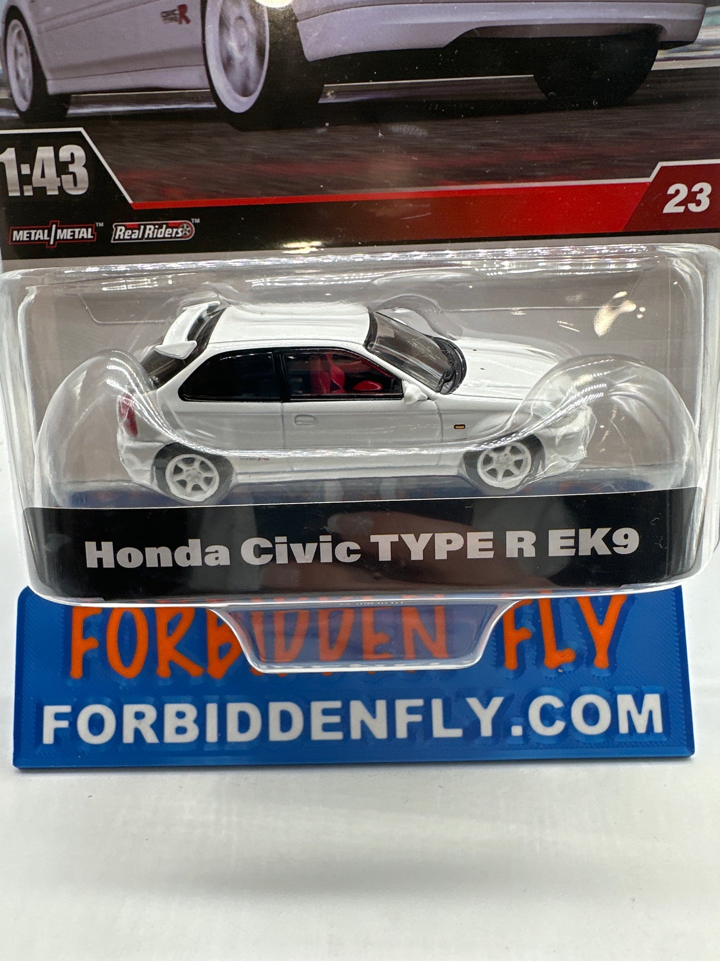 Hot Wheels Premium - 1:43 Scale #23 - Honda Civic Type R EK9