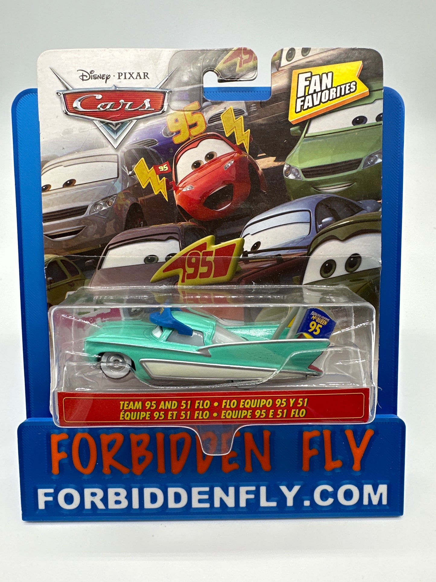 Disney Pixar Cars Movie - Fan Favorites Series - Team 95 and 51 Flo