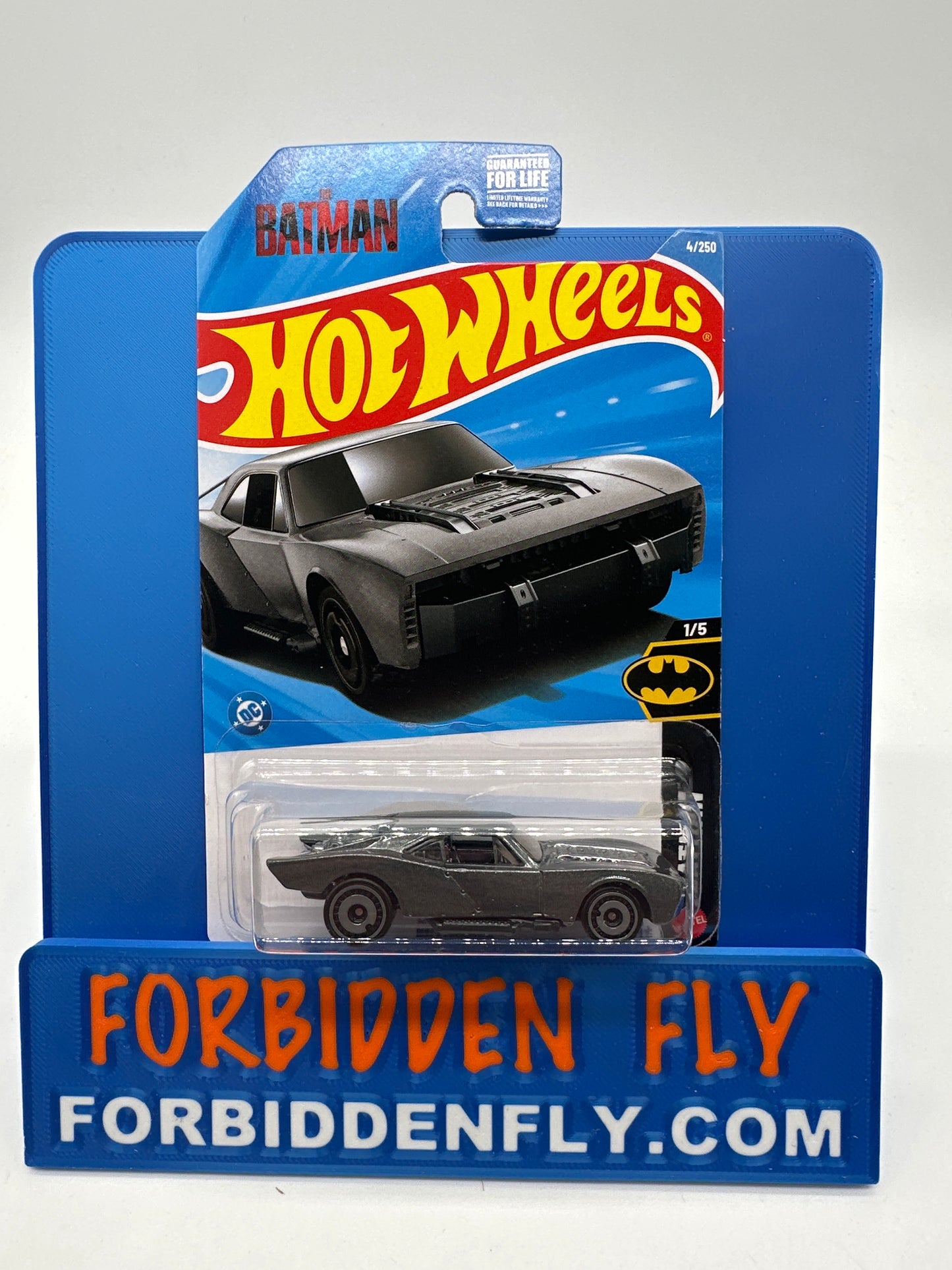 Hot Wheels 2026 Mainline - Batman Series - Batmobile - Gray
