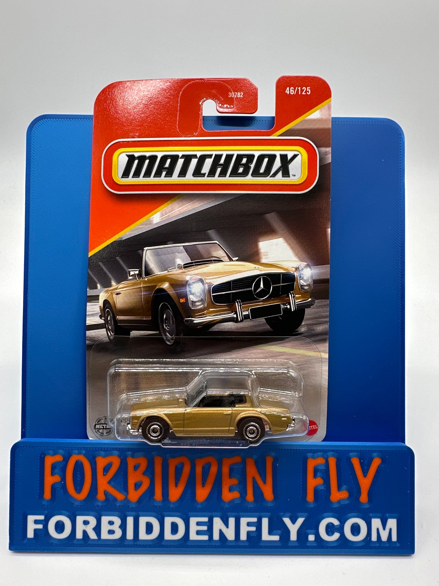 Matchbox - 2025 Mainline #46/125 - 1963 Mercedes-Benz 230 SL - Gold