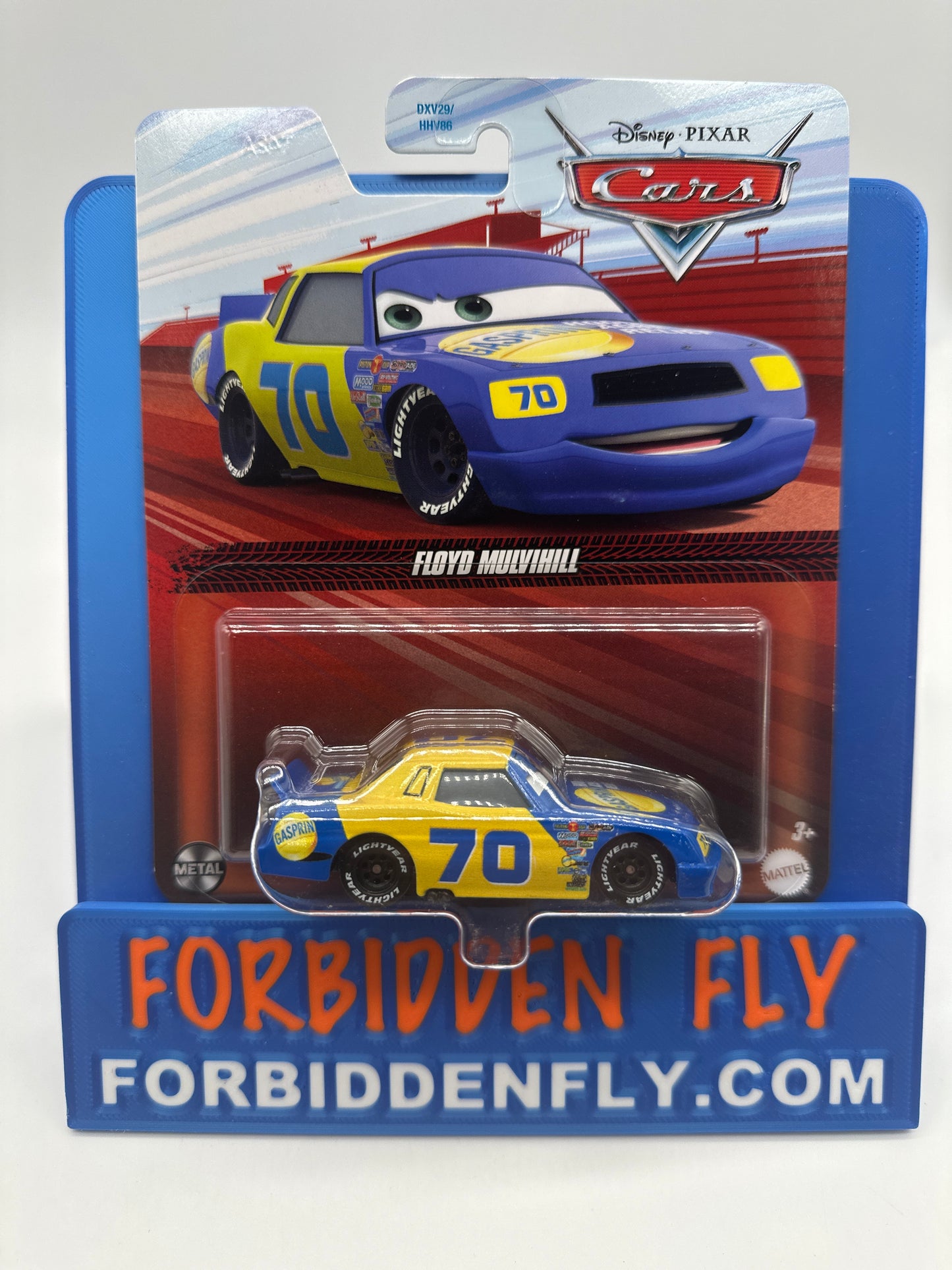 Disney Pixar Cars Movie - 2024 Release - Piston Cup Racer #70 (Gasprin) Floyd Mulvihill