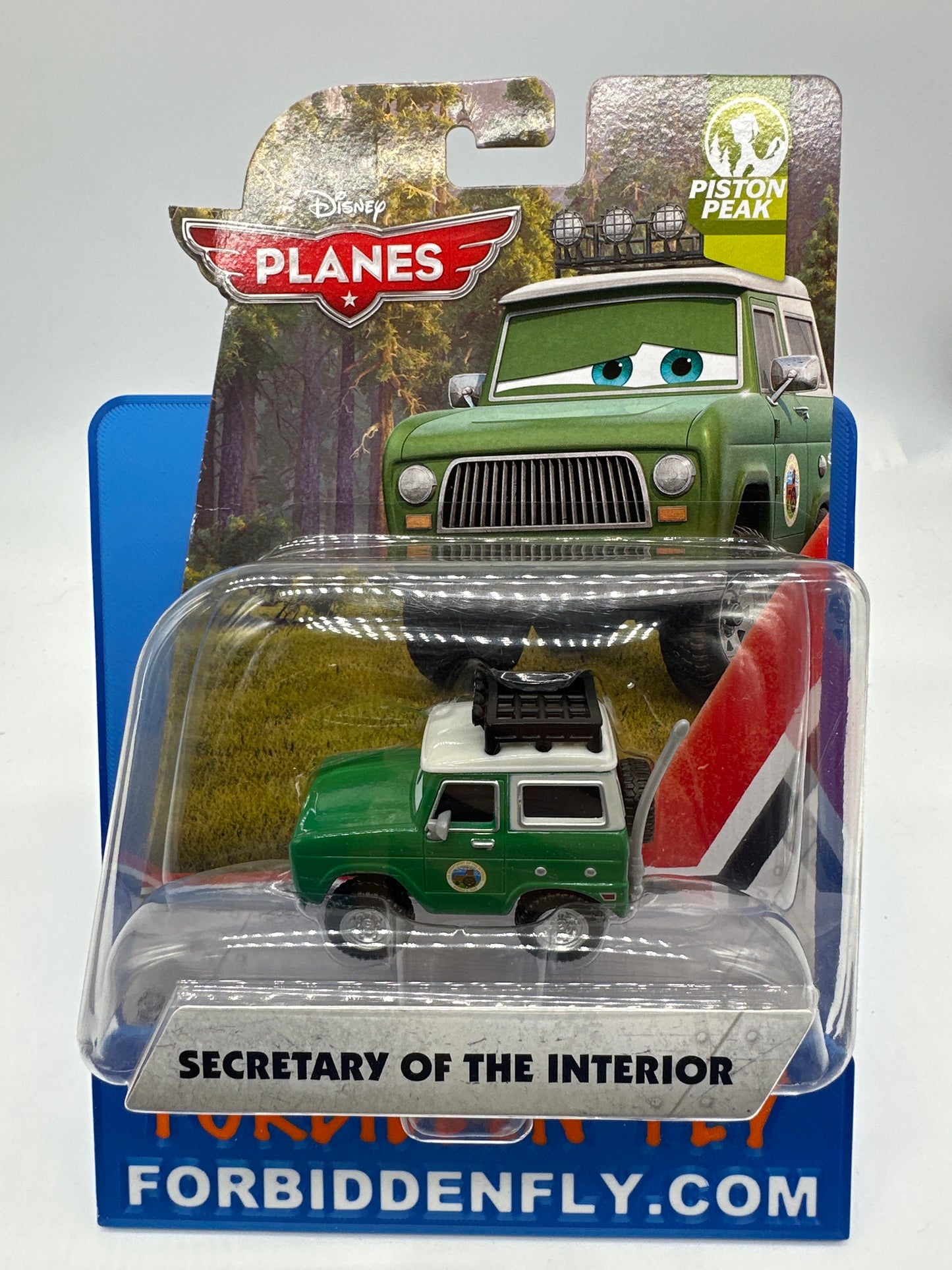 Disney Pixar Planes Movie - Piston Peak Series - Secretary of the Interior