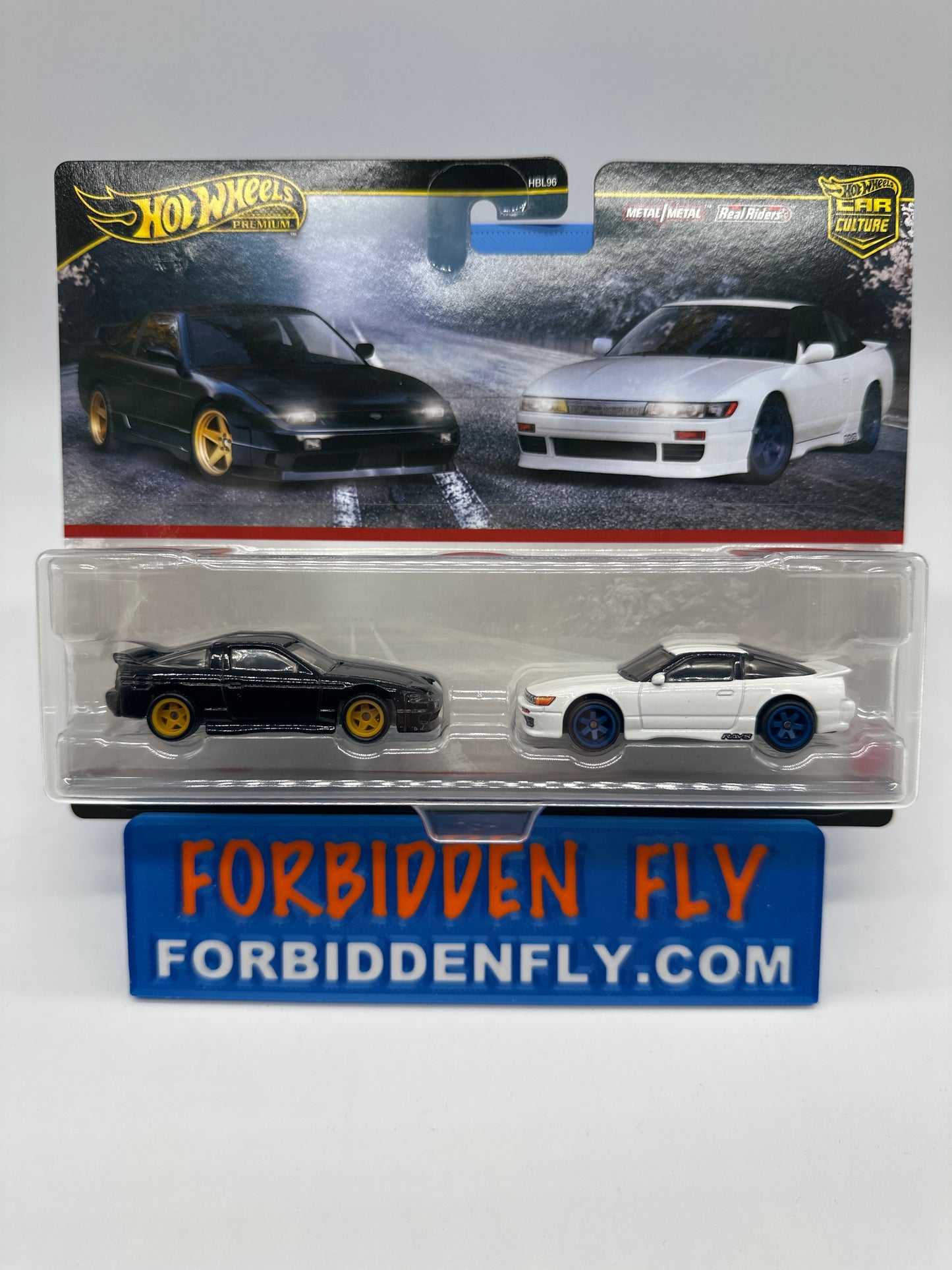 Hot Wheels Car Culture - Target Exclusive Premium 2 Pack - ‘96 Nissan 180SX Type X & Nissan SilEighty