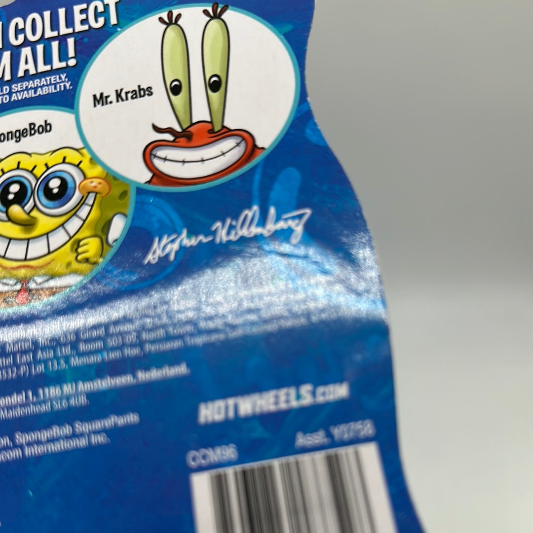 Hot Wheels Character Cars - 2013 SpongeBob Squarepants Series - Set Of 6