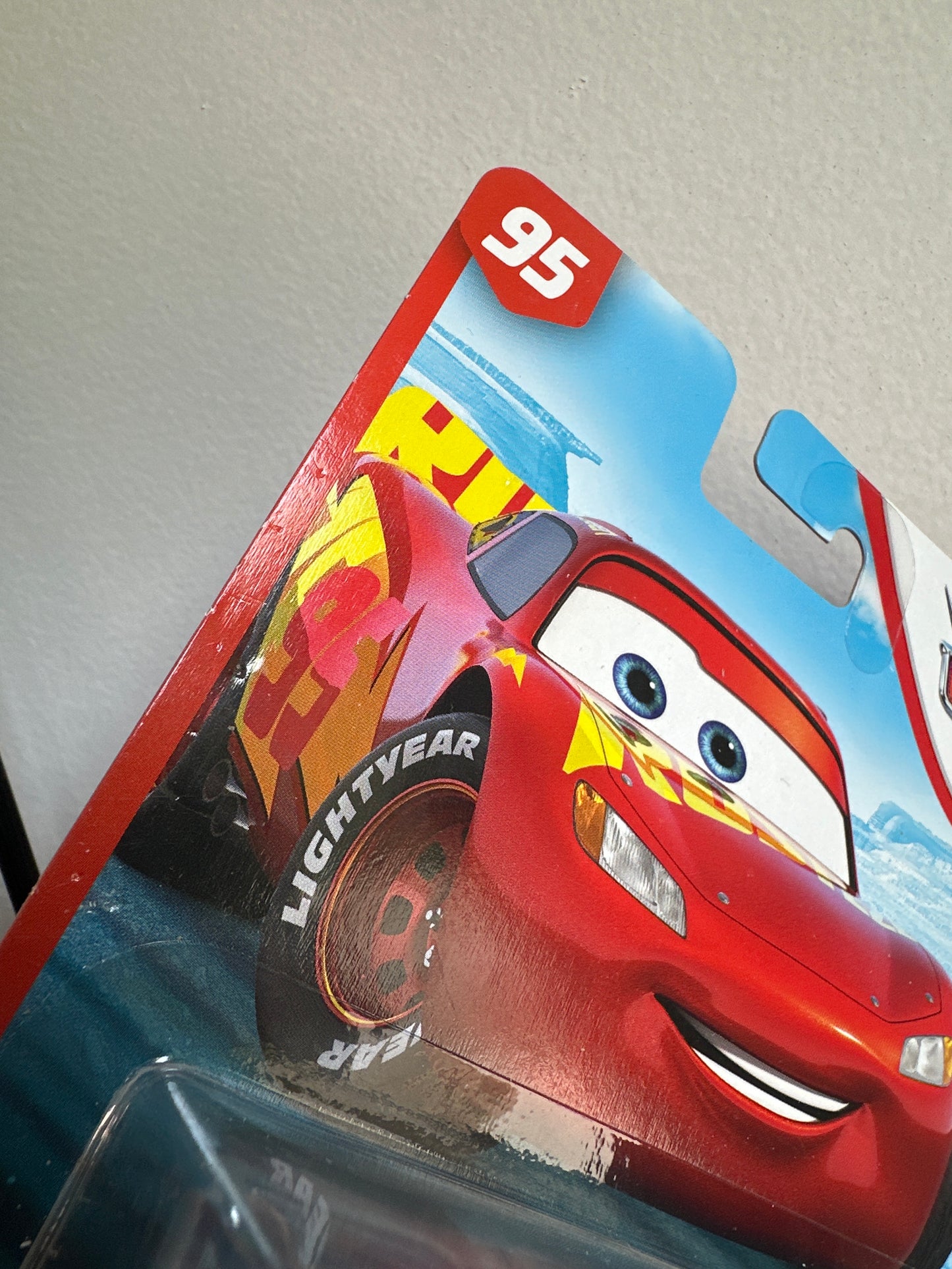 Disney Pixar Cars Movie - 2019 Release White Card - Rusteze Racing Center Lightning McQueen