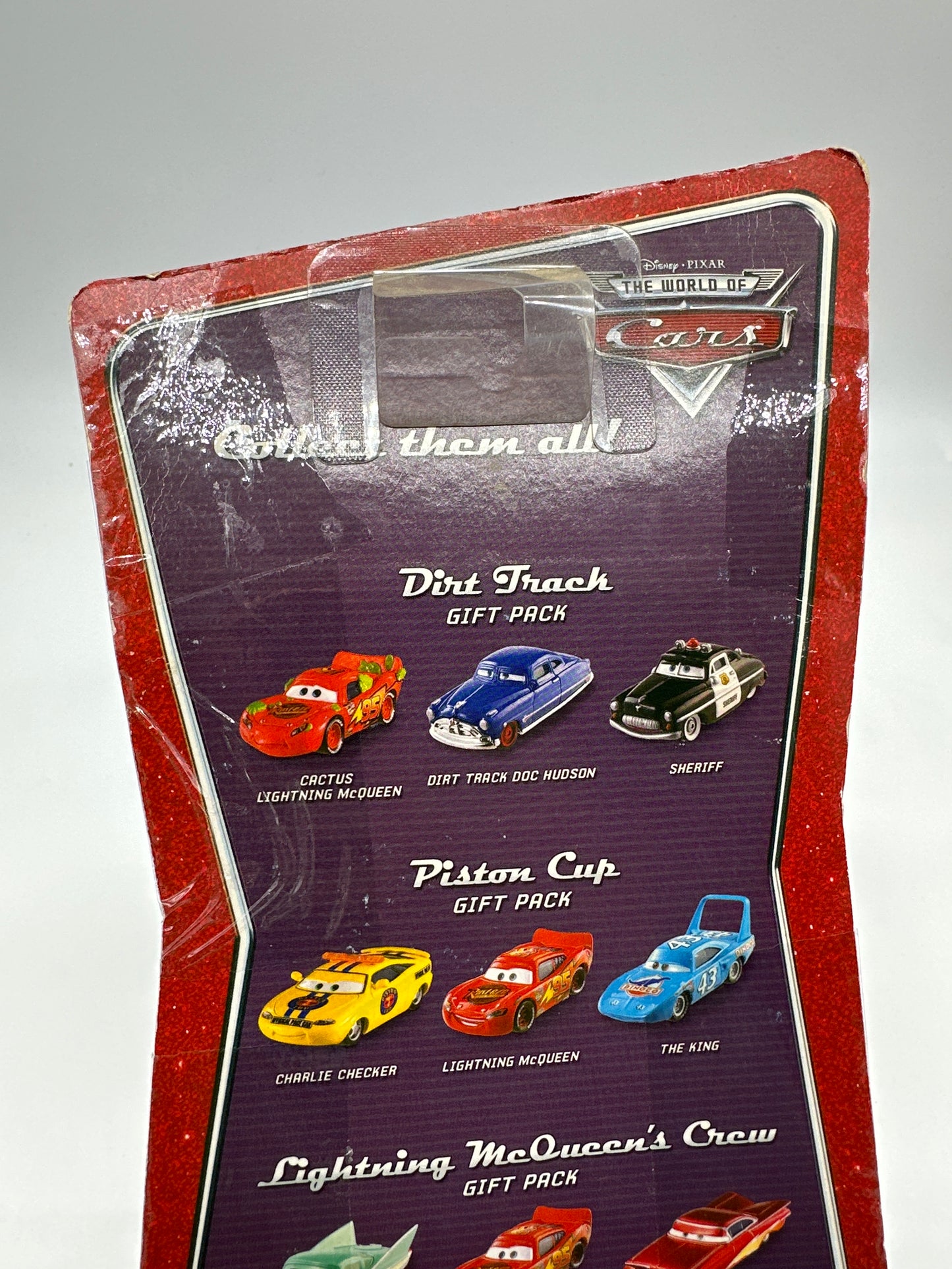 Disney Pixar Cars Movie - World of Cars Series - Piston Cup Gift Pack (Lightning McQueen, Charlie Checker, The King 3 Pack)