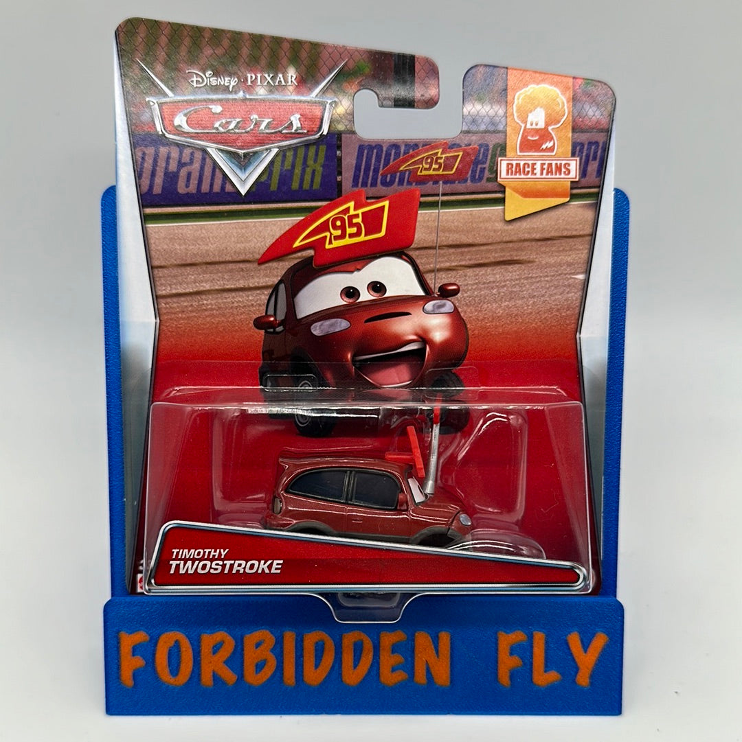 Disney Pixar Cars Movie - Race Fans Series - Timothy Twostroke