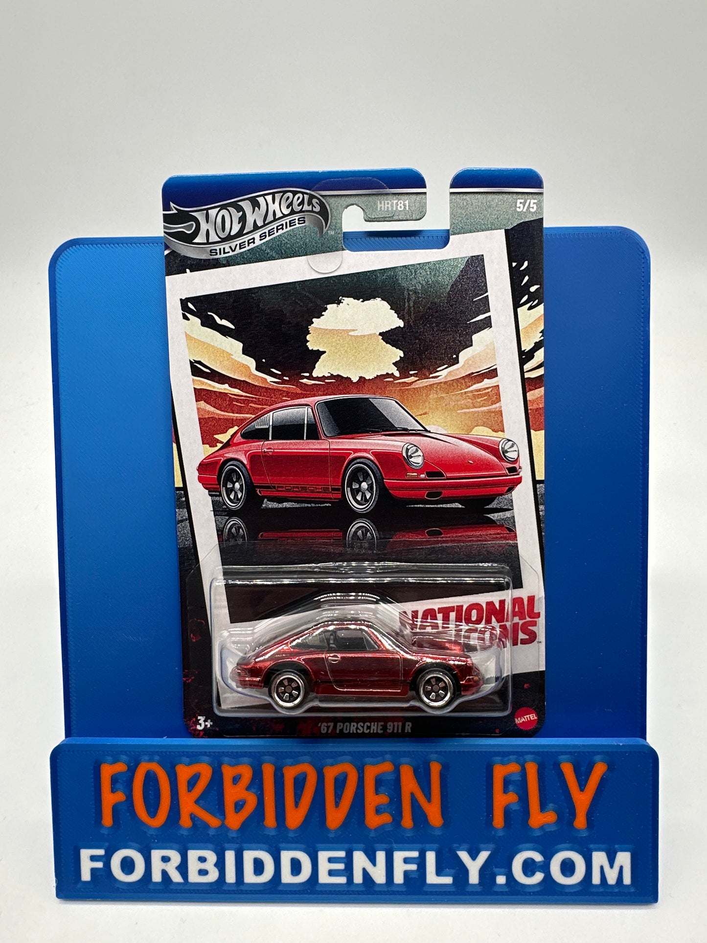 Hot Wheels 2025 Silver Series - National Icons #5/5 - ‘67 Porsche 911 R - Chase Version