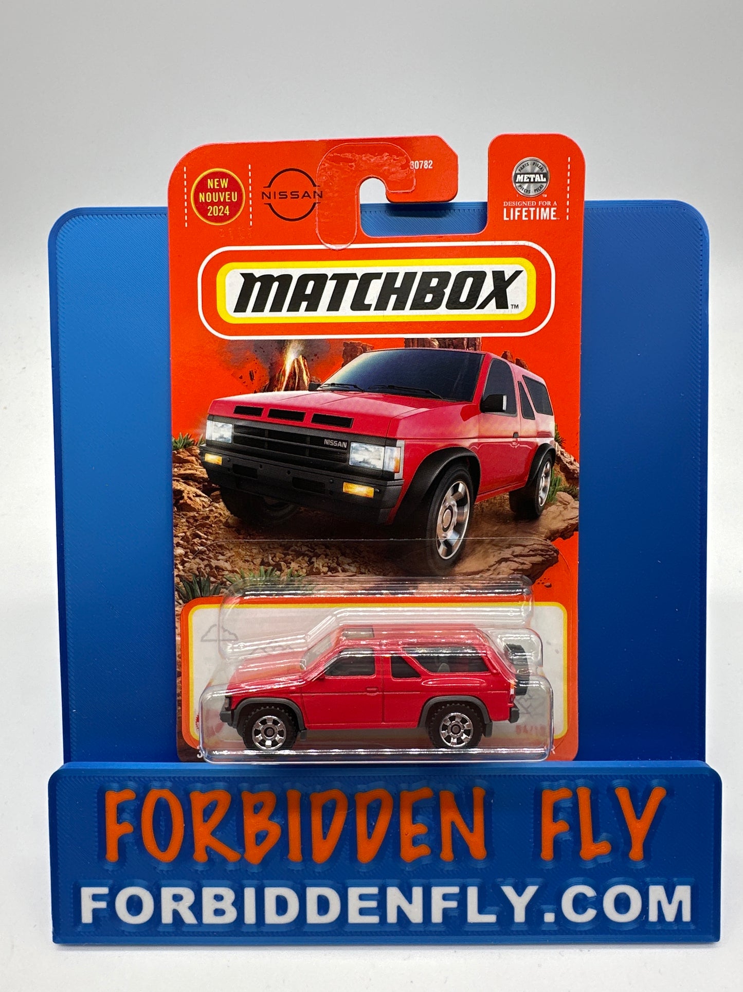 Matchbox - 2024 Mainline #54/100 - 1985 Nissan Pathfinder - Red