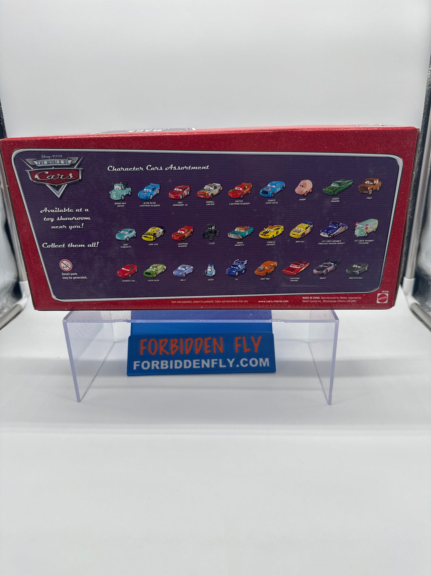 Disney Pixar Cars Movie - World of Cars - Mack Transporter Hauler with 3 Cars Set