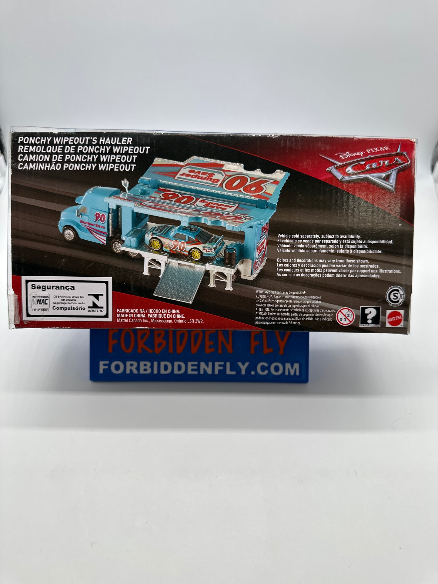 Disney Pixar Cars Movie - Ponchy Wipeout’s Hauler Bumper Save #90