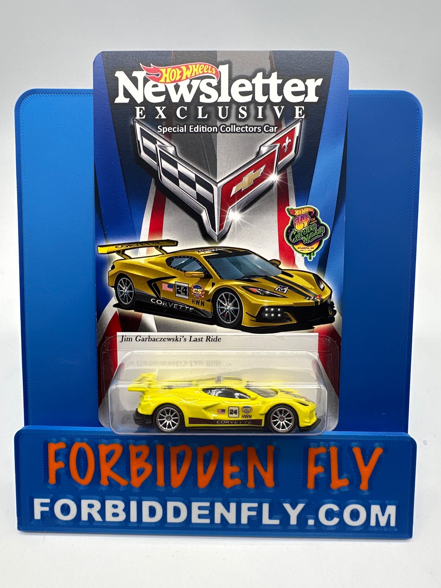 Hot Wheels 24th Annual Collector’s Nationals Convention - 2024 Atlanta, GA - Hot Wheels Newsletter Exclusive Corvette C8.R - Set Of 6