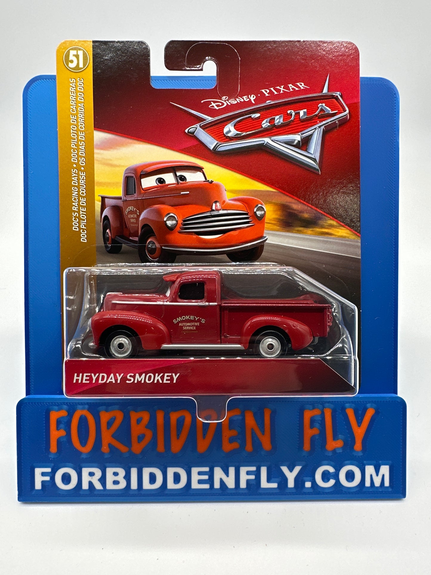 Disney Pixar Cars Movie - Doc’s Racing Days Series - Heyday Smokey