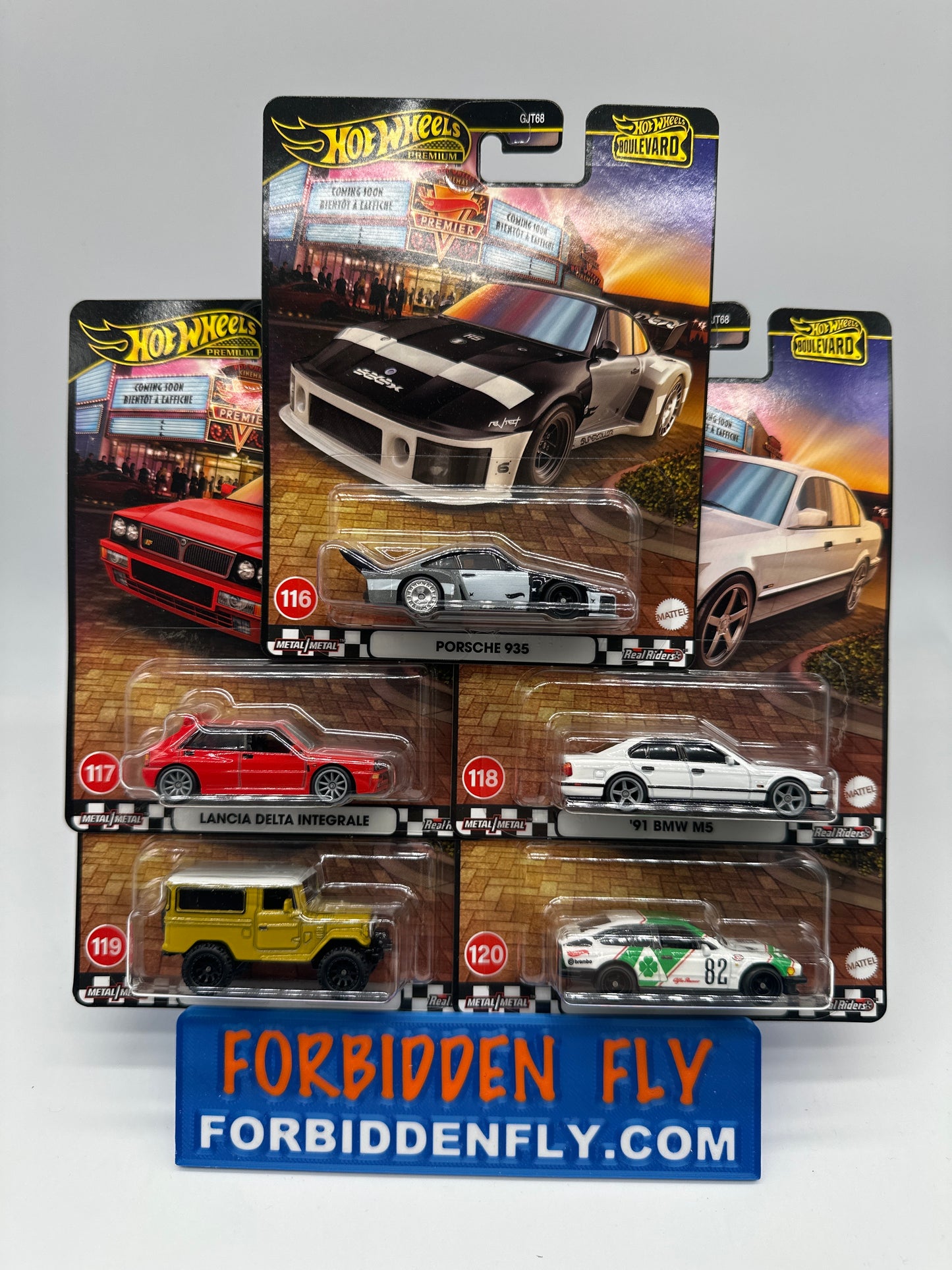 Hot Wheels Premium - Wal Mart Boulevard Series 2025 Mix A (#116 - 120) Set of 5
