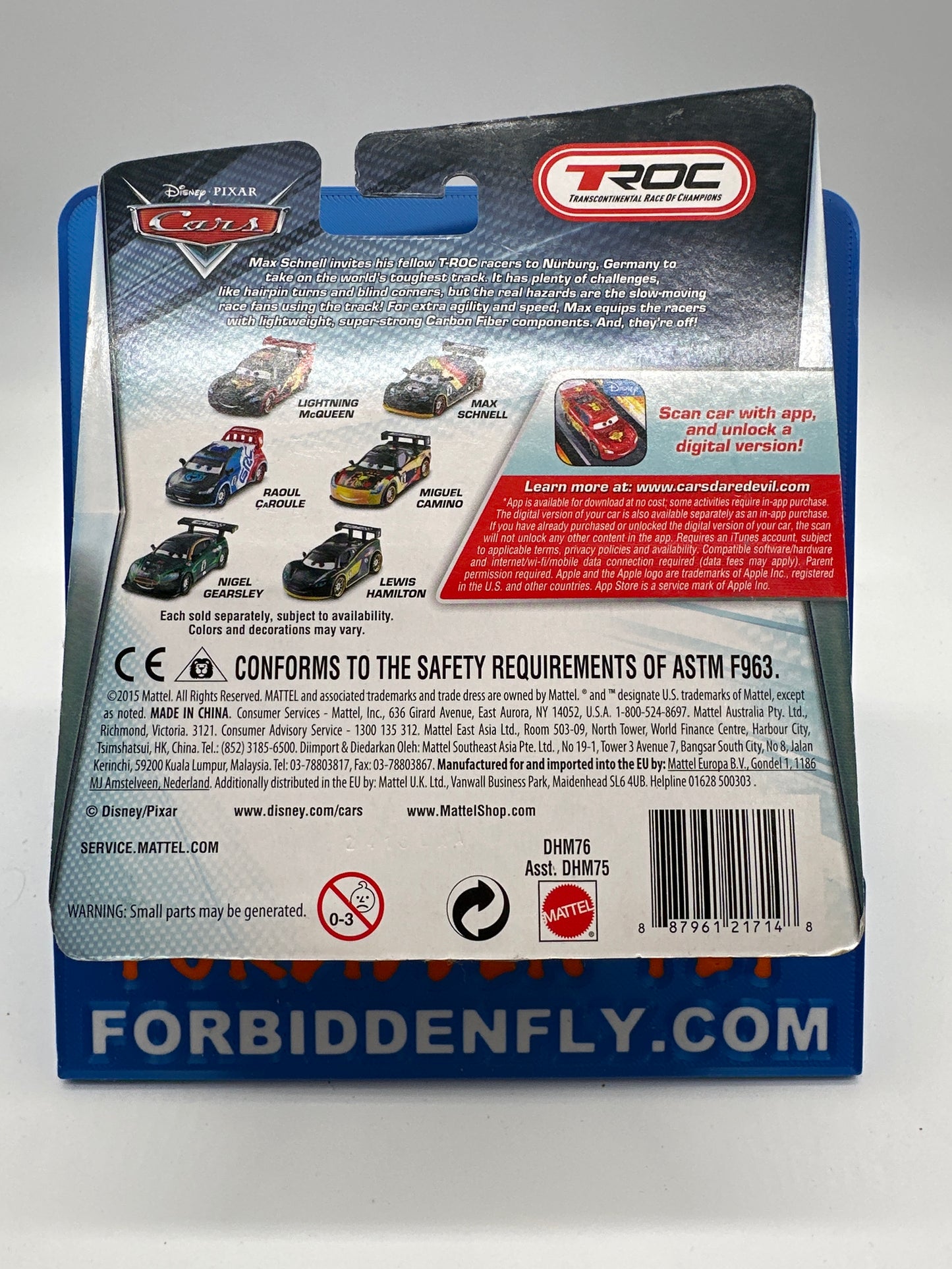 Disney Pixar Cars Movie - Carbon Racers Series - Lightning McQueen