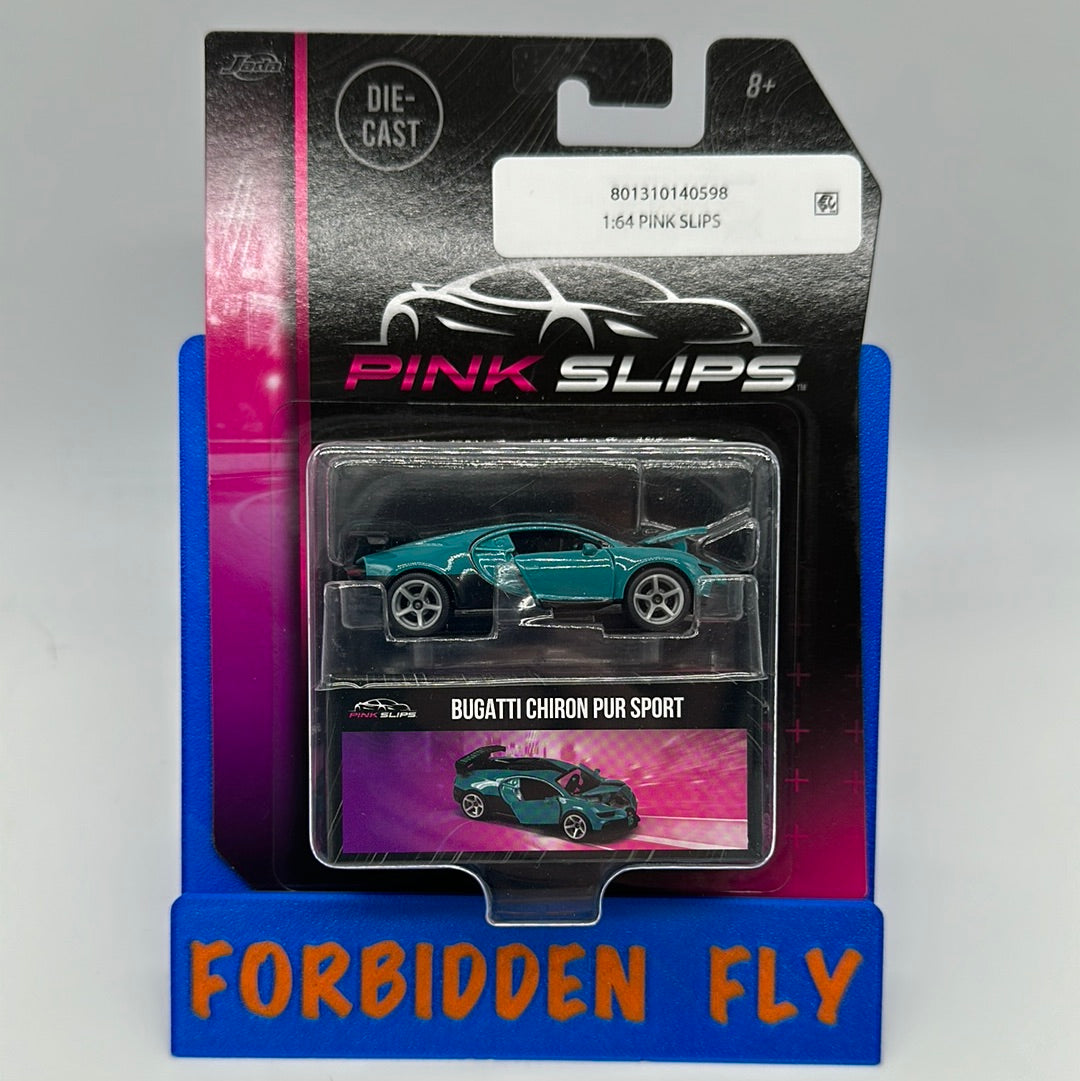 Jada 1:64 Scale - Pink Slips Series - Bugatti Chiron Pur Sport
