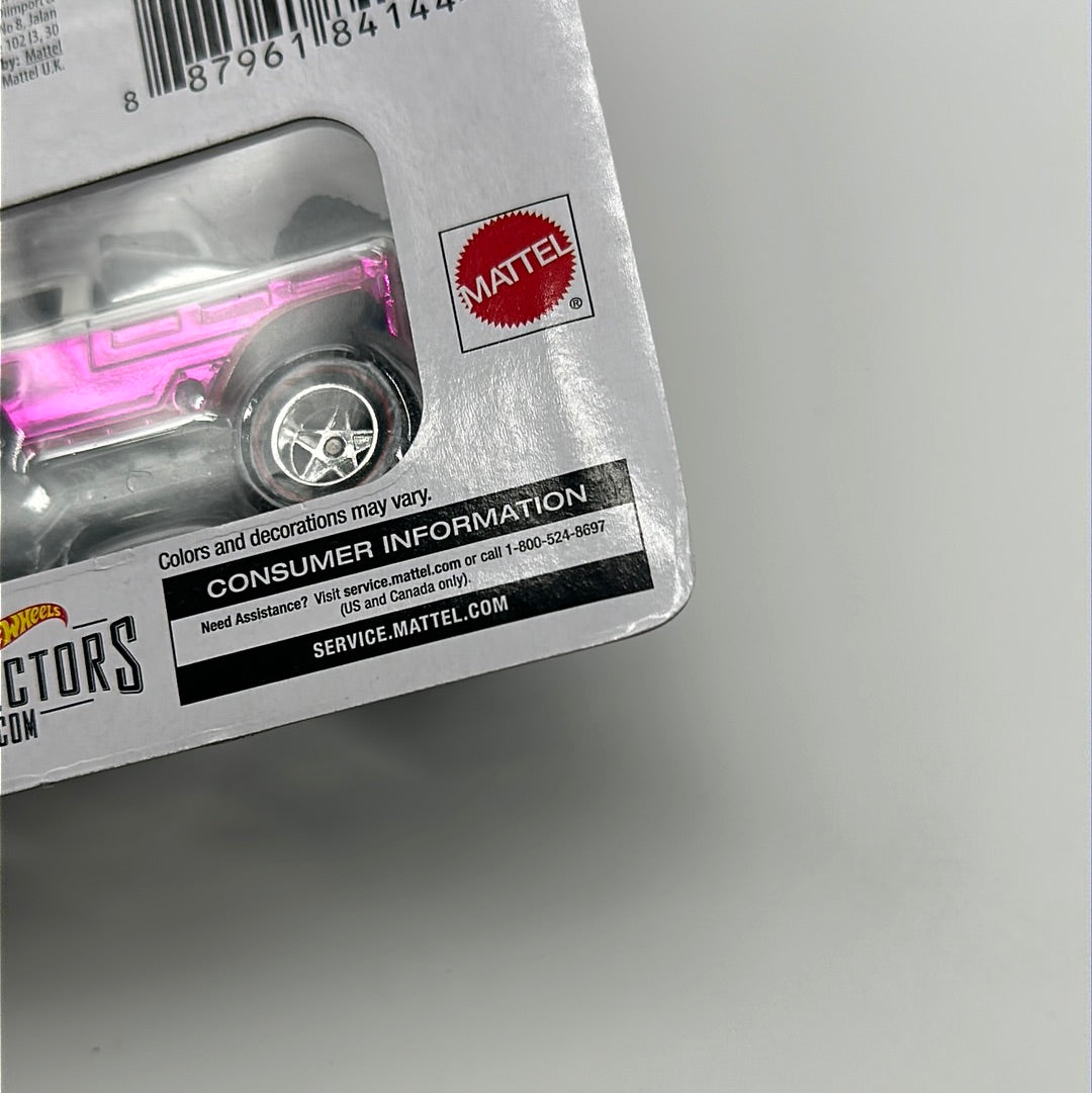 Hot Wheels RLC Red Line Club - 2020 Release - Pink Party Car Volkswagen T1 Rockster