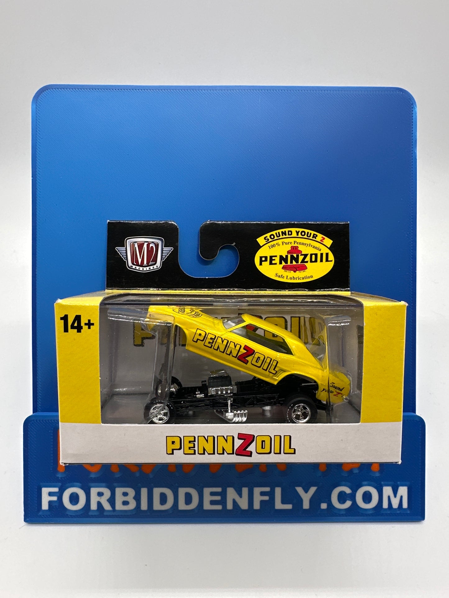 M2 Machines Acrylic Boxed Car - S49 - Pennzoil 1969 Chevrolet Camaro Z/28 Funny Car