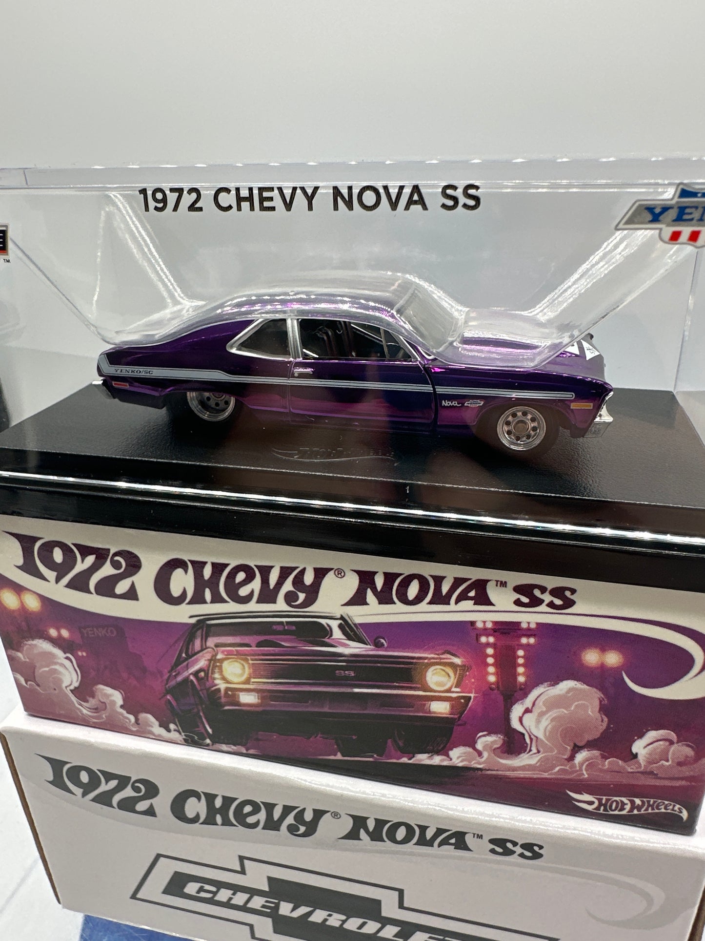 Hot Wheels RLC Red Line Club - 2025 Release - 1972 Yenko Chevy Nova SS - Purple