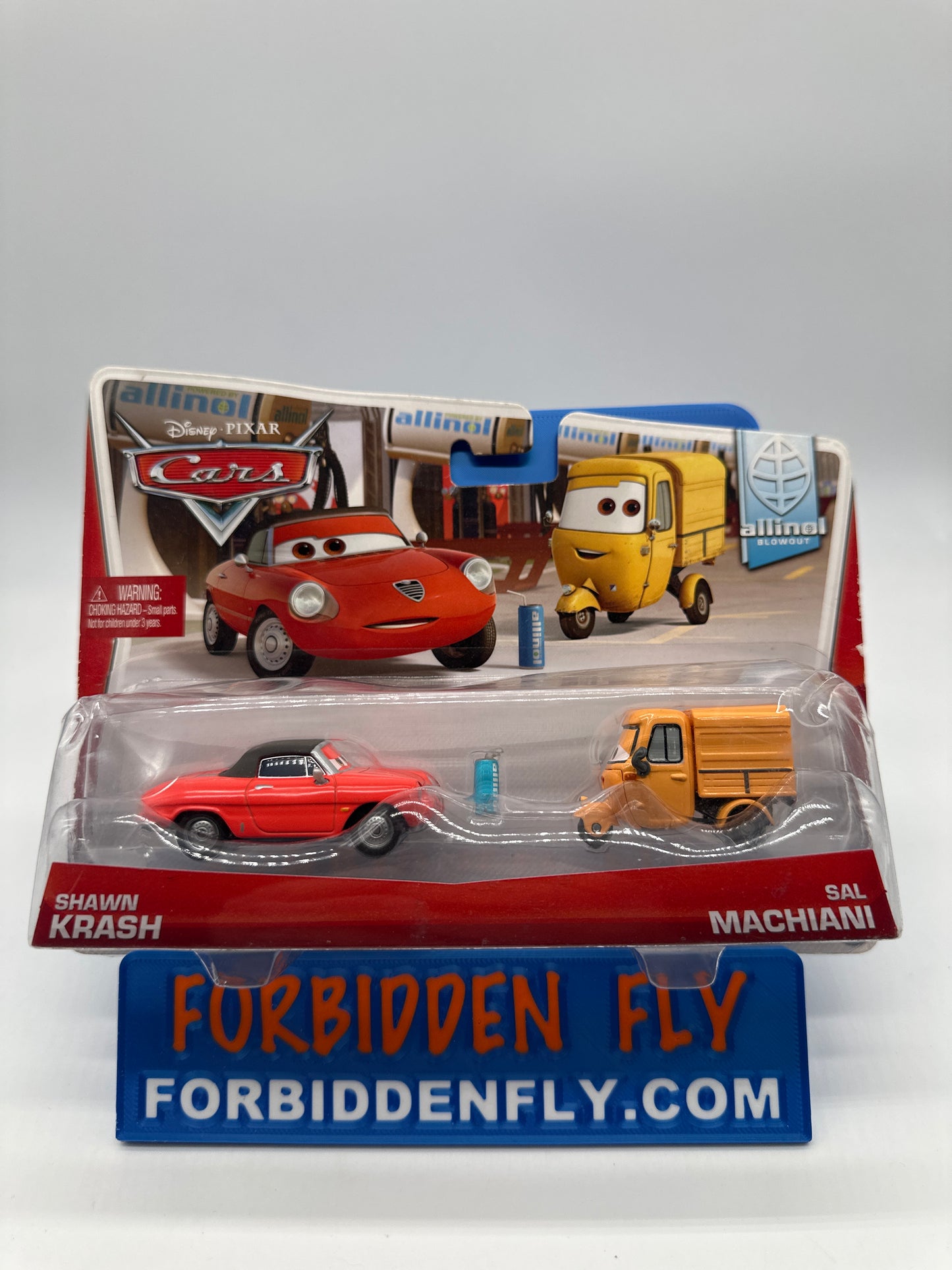 Disney Pixar Cars Movie - Allinol Blowout Series Two 2 Pack - Shawn Krash & Sal Machiani