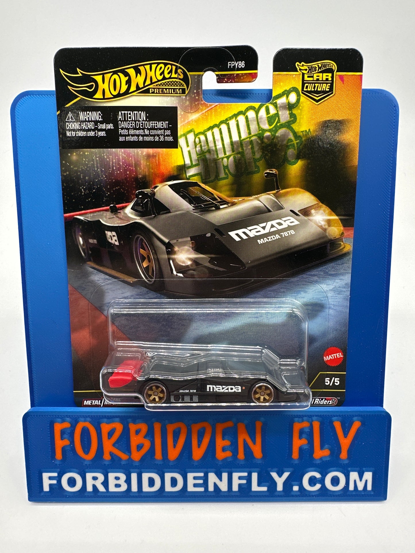 Hot Wheels Car Culture Premium - 2025 Hammer Drop Series Single - #5/5 - Mazda 787B