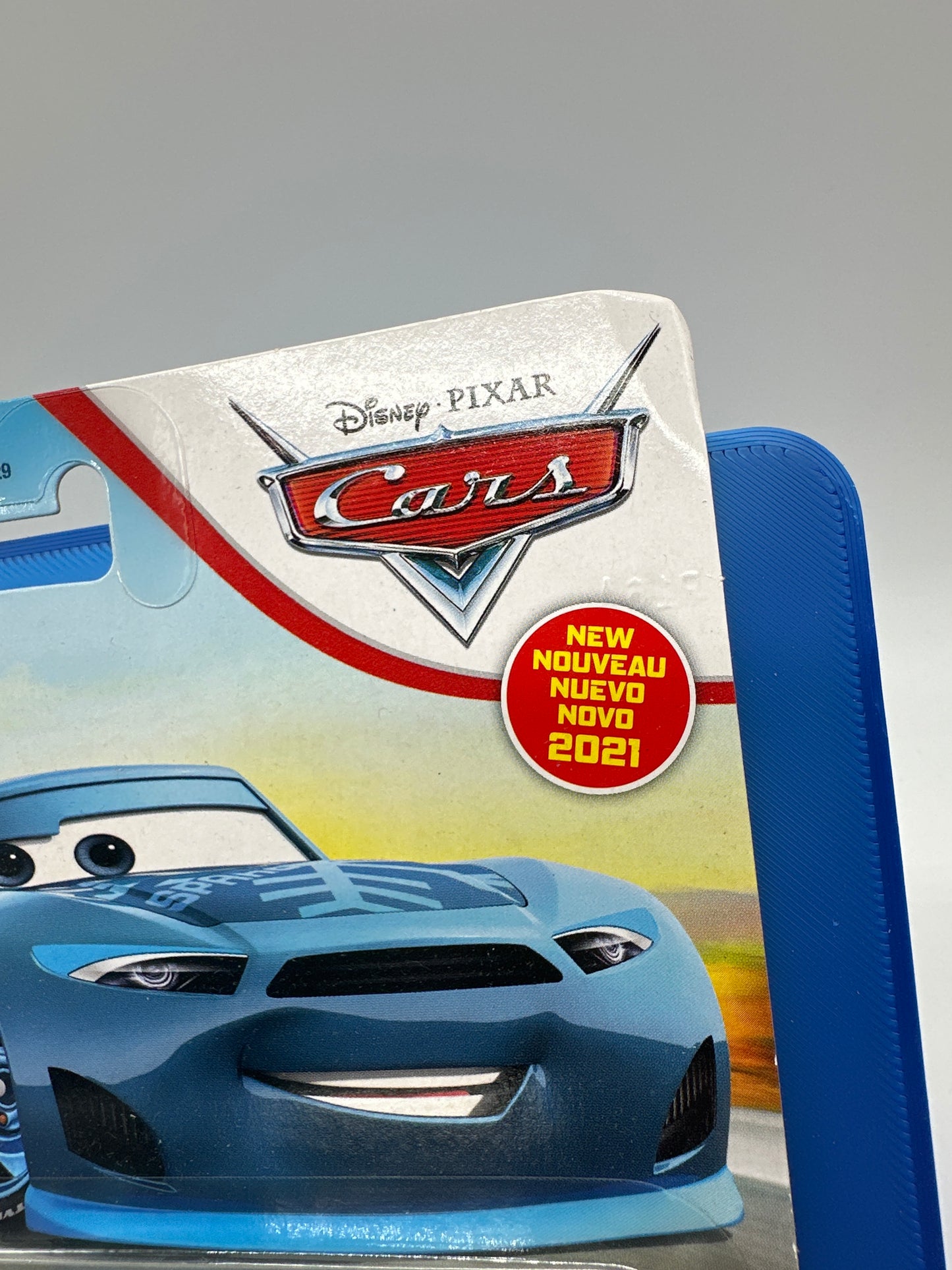 Disney Pixar Cars Movie - Metal Logo Card Release - Cars 3 Next Gen Racer - Nick Shift (#93 Spare Mint)