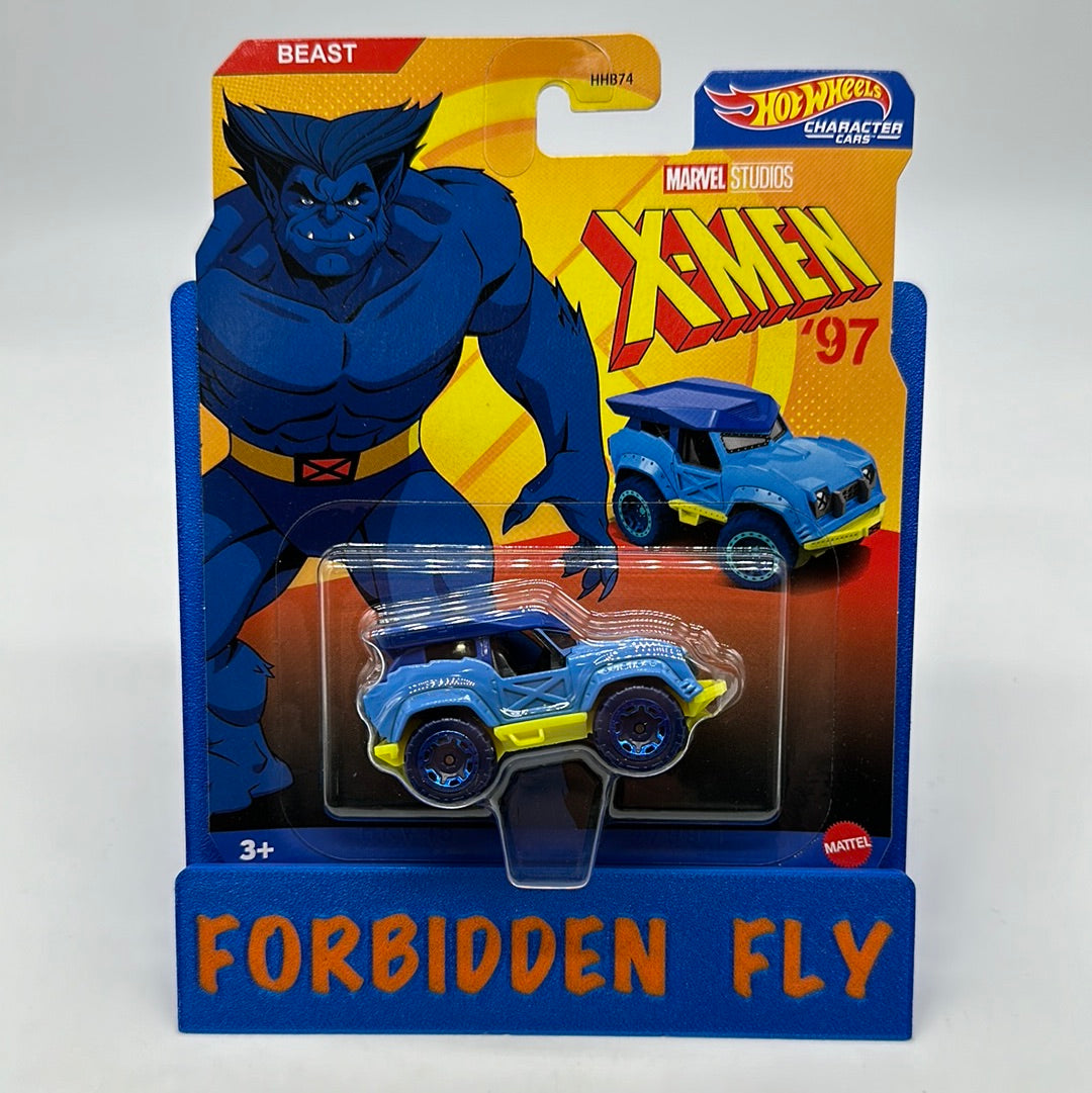 Hot Wheels Character Cars - 2024 Disney/Marvel Series - X-Men - Beast