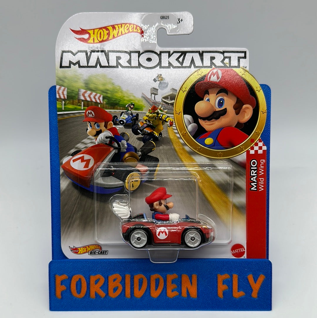 Hot Wheels Mario Kart - Character Kart - Mario and Wild Wing