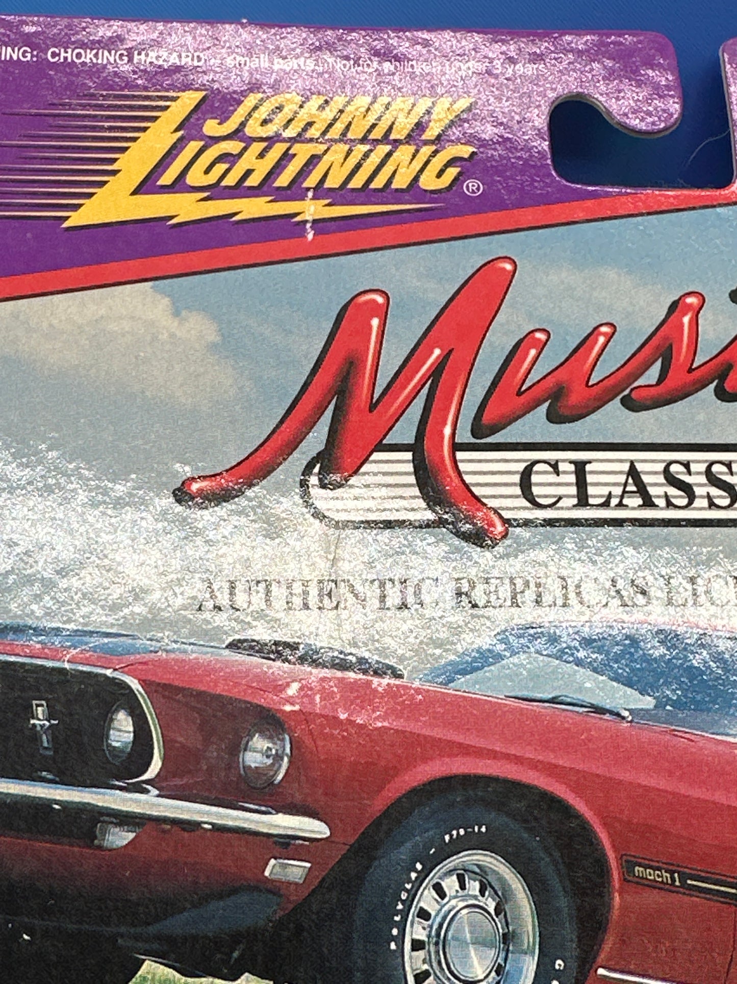 Johnny Lightning - Mustang Classics Series #36 - 1969 Mustang Mach 1 - Orange