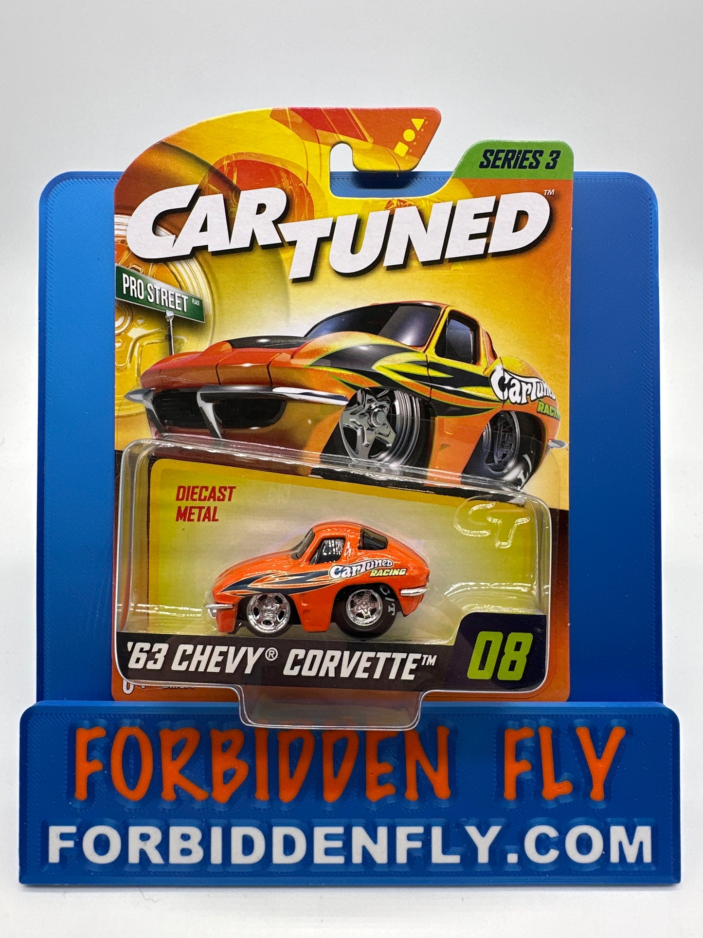 CarTuned - Series 3 Regular Retail Release #08 - Orange ‘63 Chevy Corvette
