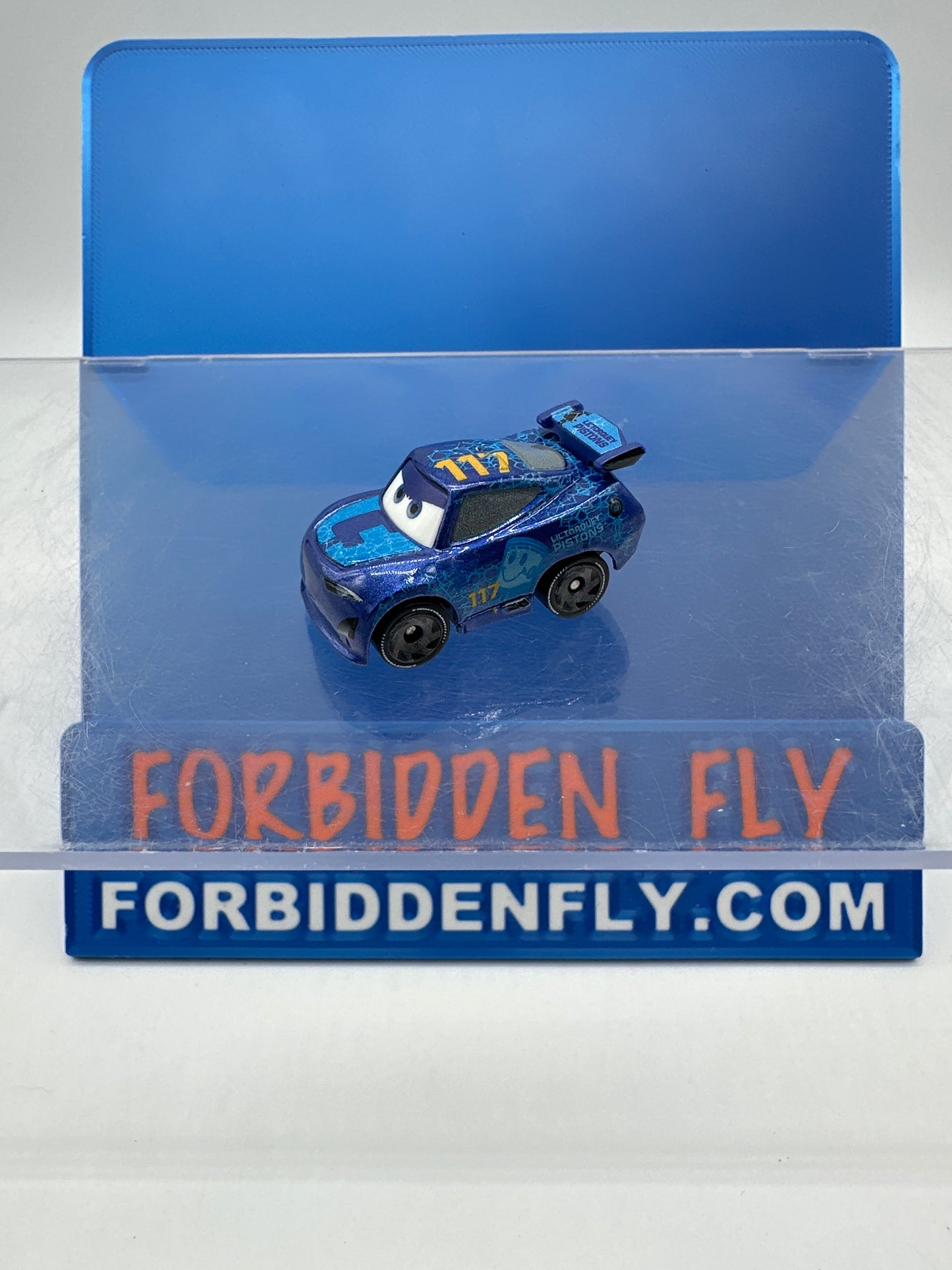 Disney Pixar Cars Movie Metal Mini Racers - Spikey Fillups Lil’ Torquey Pistons Next Gen #117 (Loose)