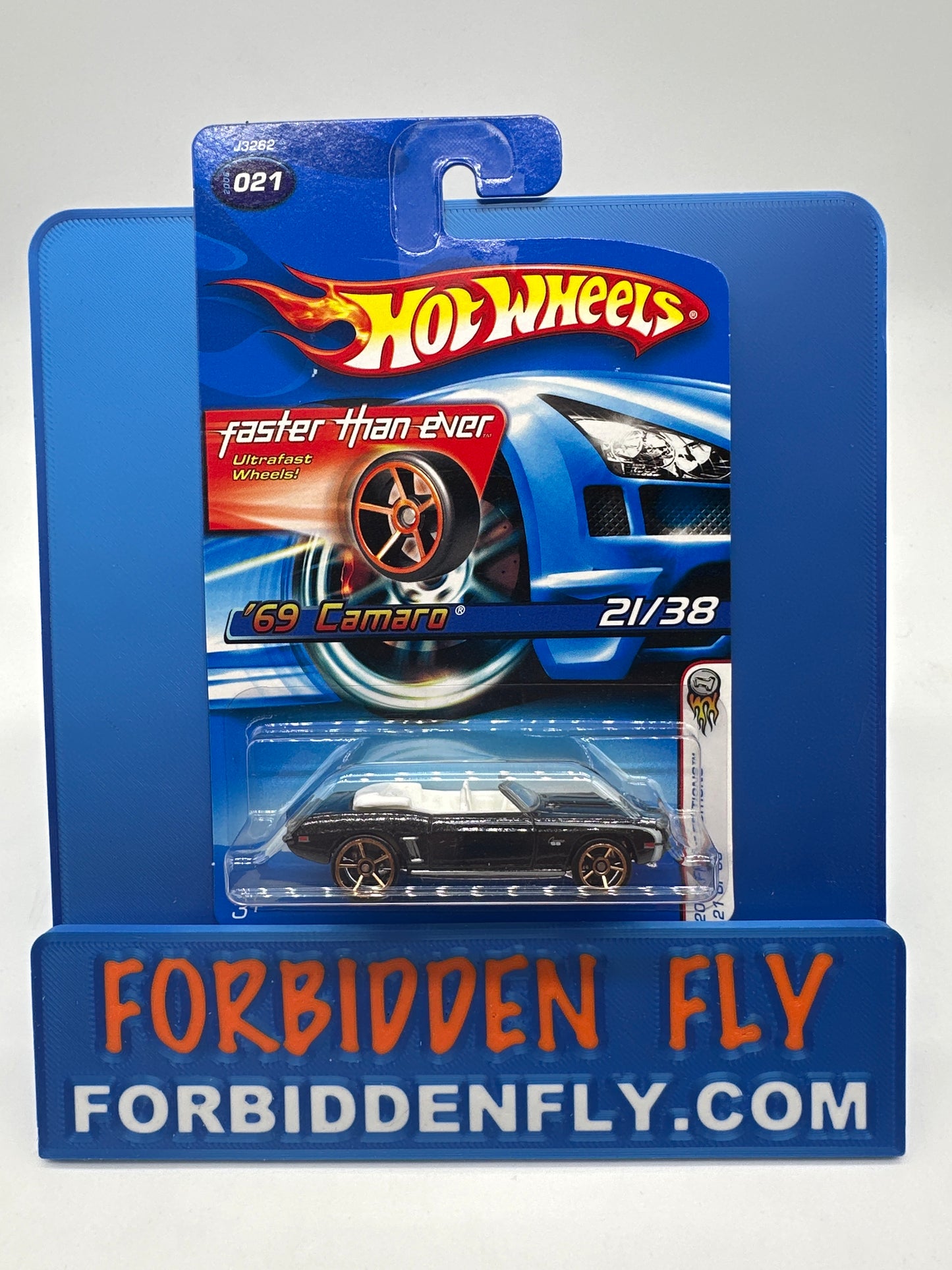 Hot Wheels Mainline - 2006 First Editions - ‘69 Camaro - Faster Than Ever - Black